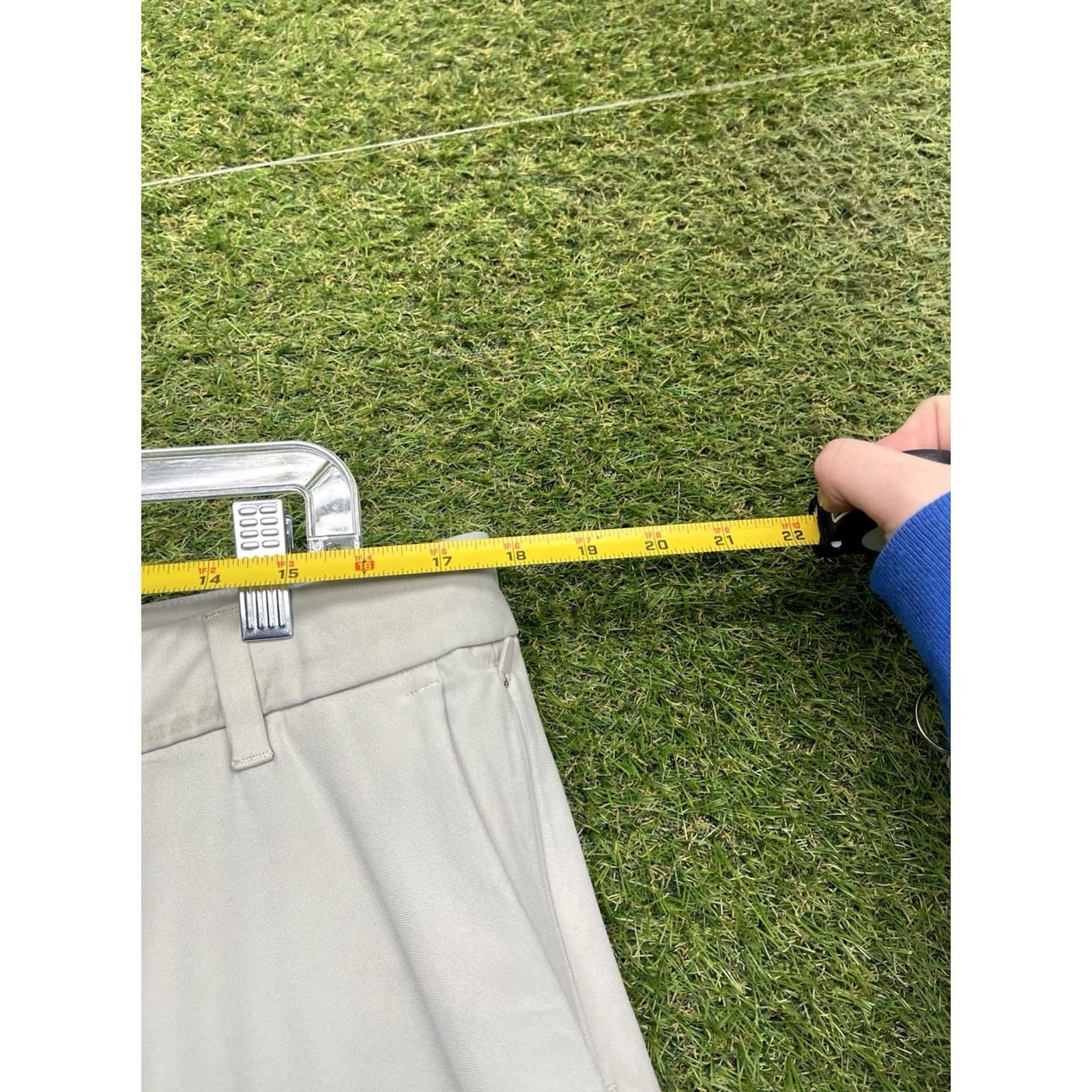 Lululemon Lululemon Commission Pant Slim Warpstreme Mens 36 Khaki Tan Chino Straight 5-Pocket Logo Size US 36 / EU 52 - 2 Thumbnail