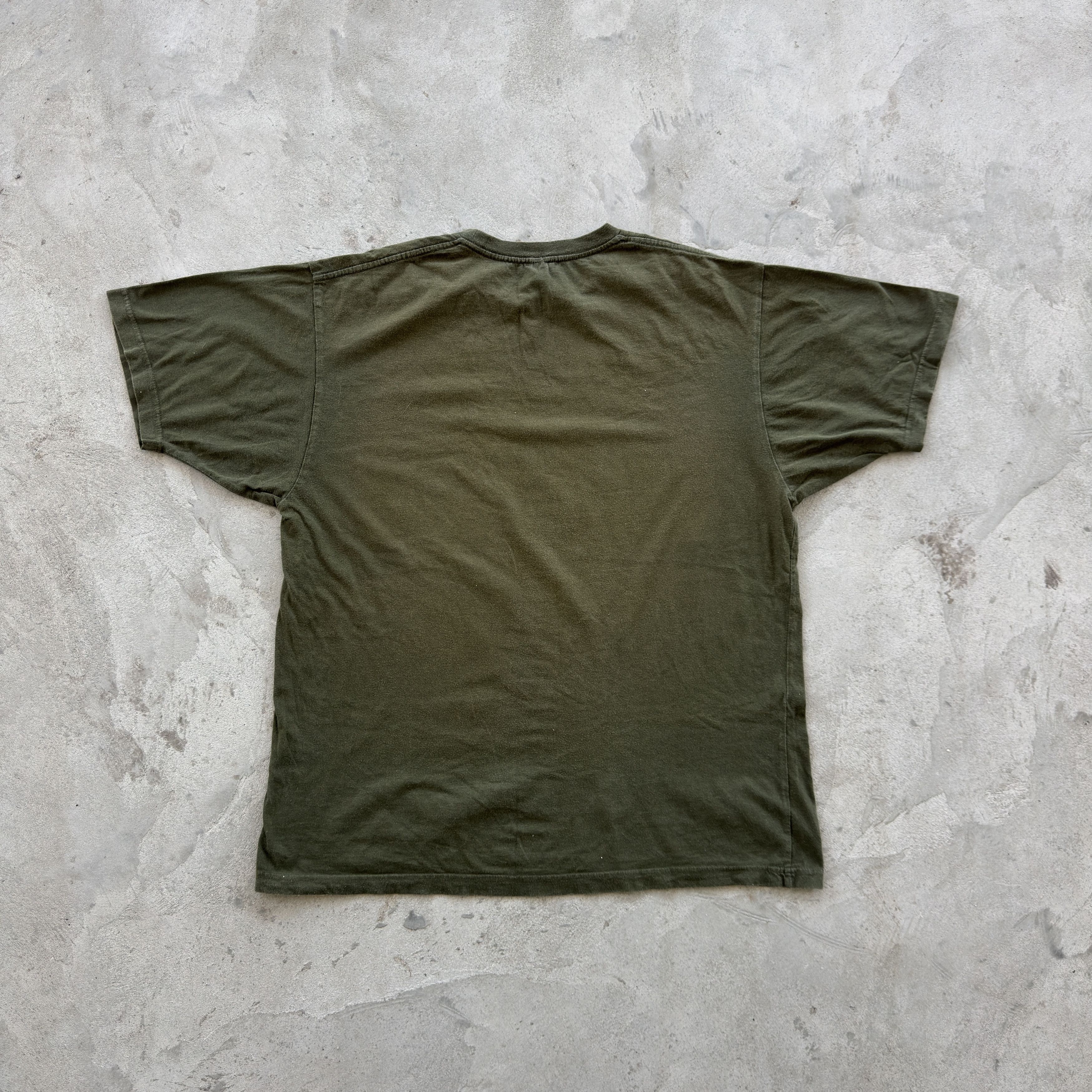 Apple Vintage Apple Logo Khaki Green T-Shirt Promo Corporate Tee Size US L / EU 52-54 / 3 - 2 Thumbnail