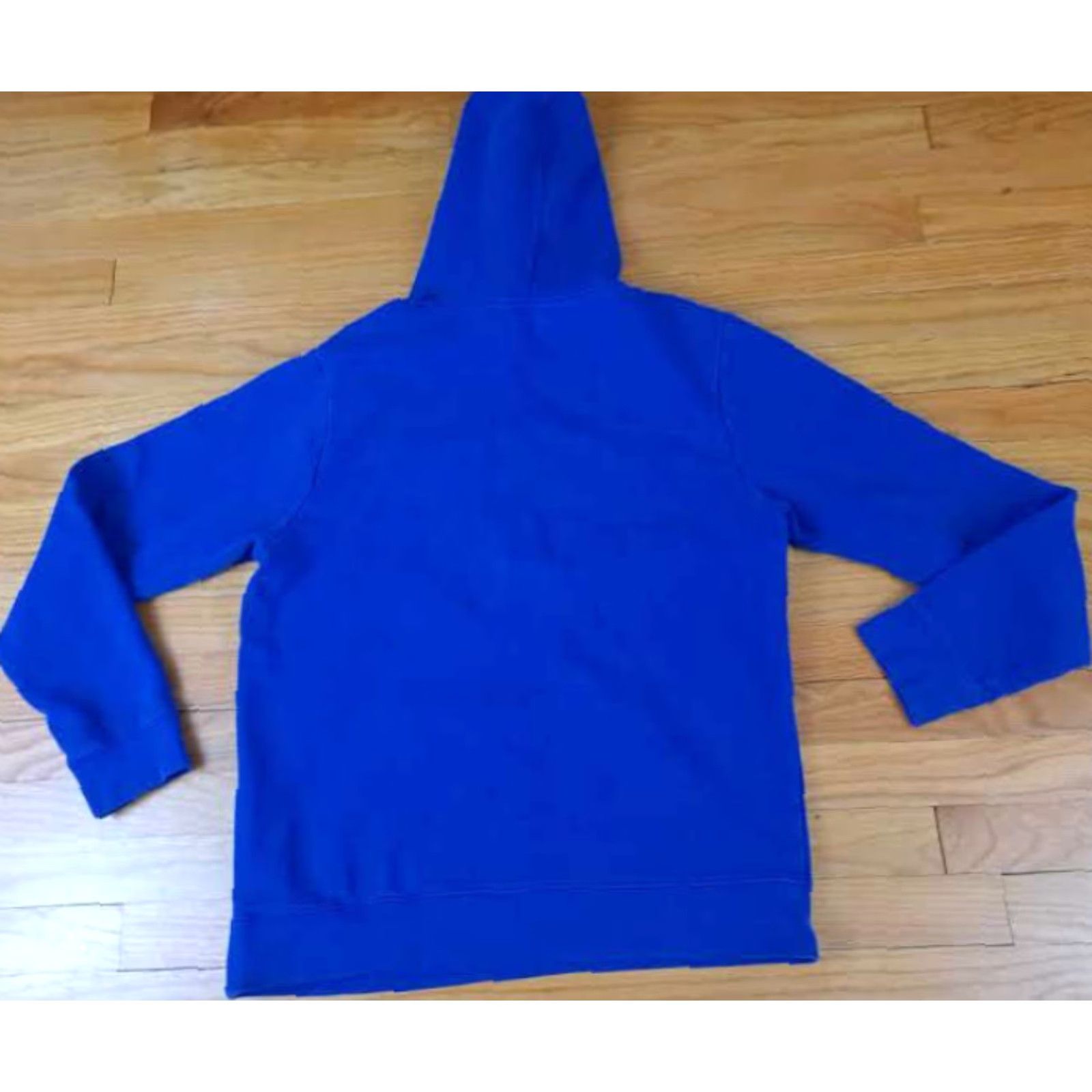 Vintage VINTAGE Majestic Detroit Pistons Basketball Hooded Sweatshirt M Blue 90s Sports Pullover Mens Womens Unisex Adults Hoodie Size M Size US M / EU 48-50 / 2 - 4 Thumbnail