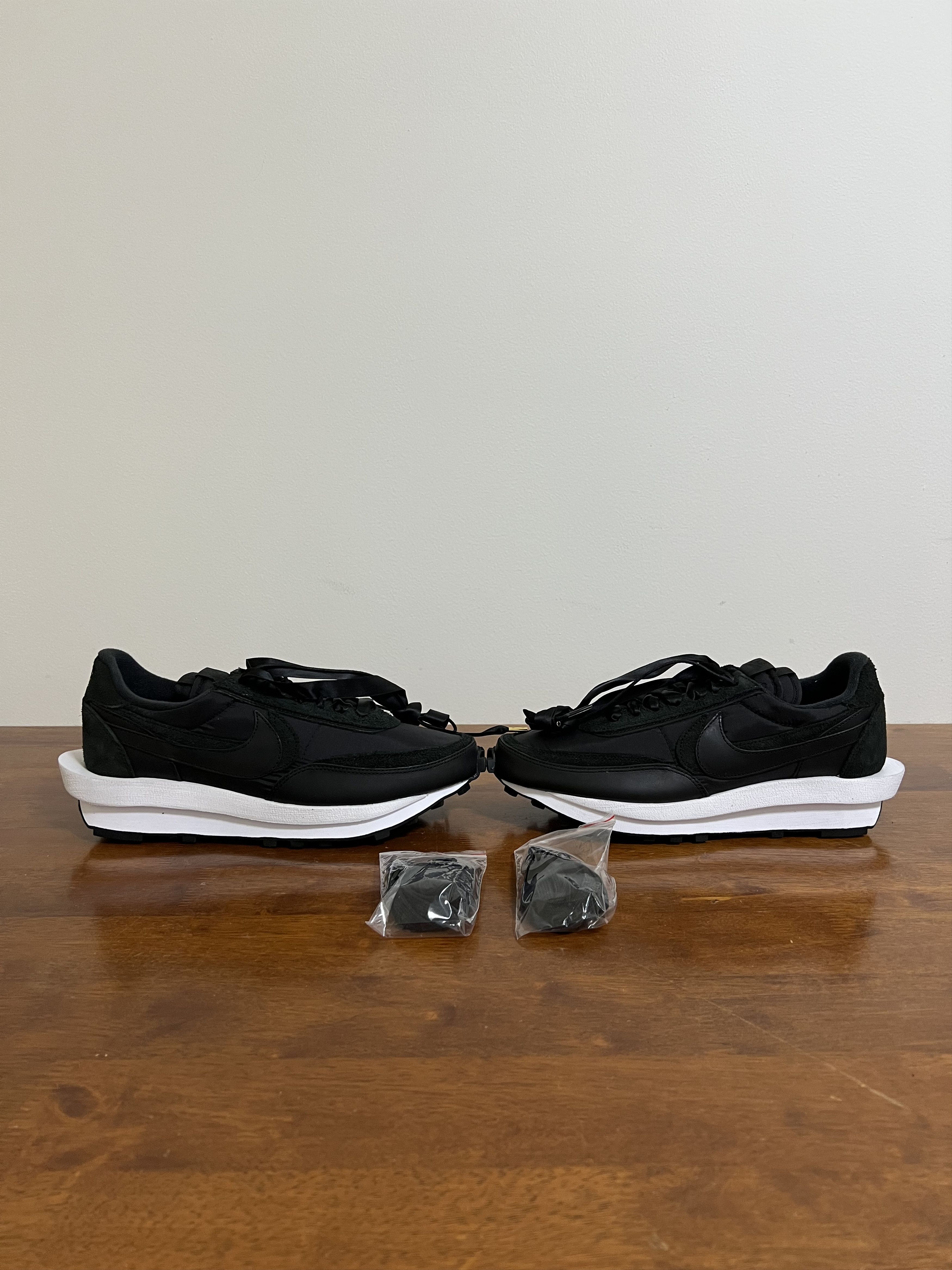 Nike × Sacai 💚 2020 Sacai x Nike LD Waffle Black/Black US 11 NEW Size US 11 / EU 44 - 4 Thumbnail