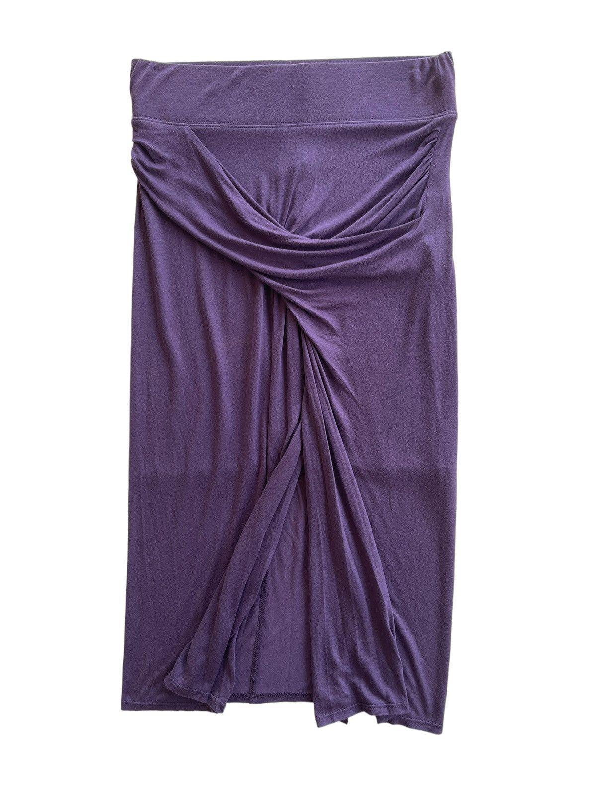 Helmut Lang Helmut Lang Solid Midi Skirts Size 29" - 3 Thumbnail