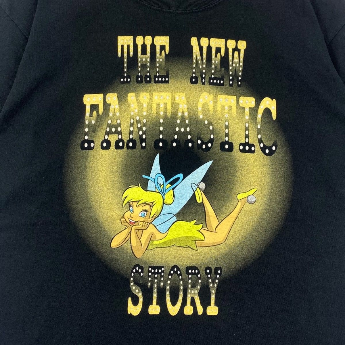 Disney Vintage TINKERBELL Disney Tee Shirt Size US L / EU 52-54 / 3 - 3 Thumbnail