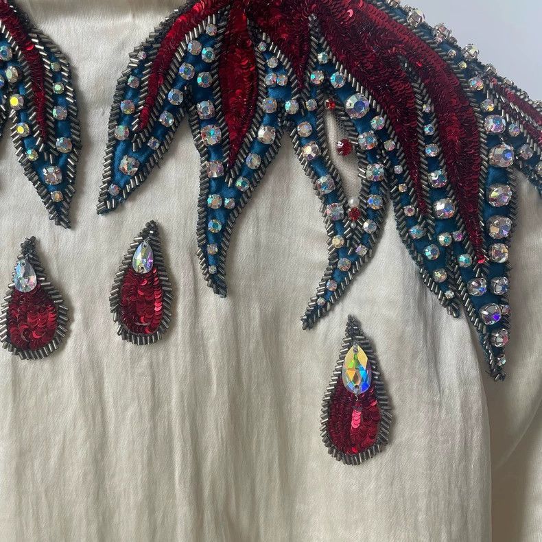 Gucci Gucci Gucci Embroidered Peacock Feather Jacket-2507 Size US M / EU 48-50 / 2 - 5 Thumbnail