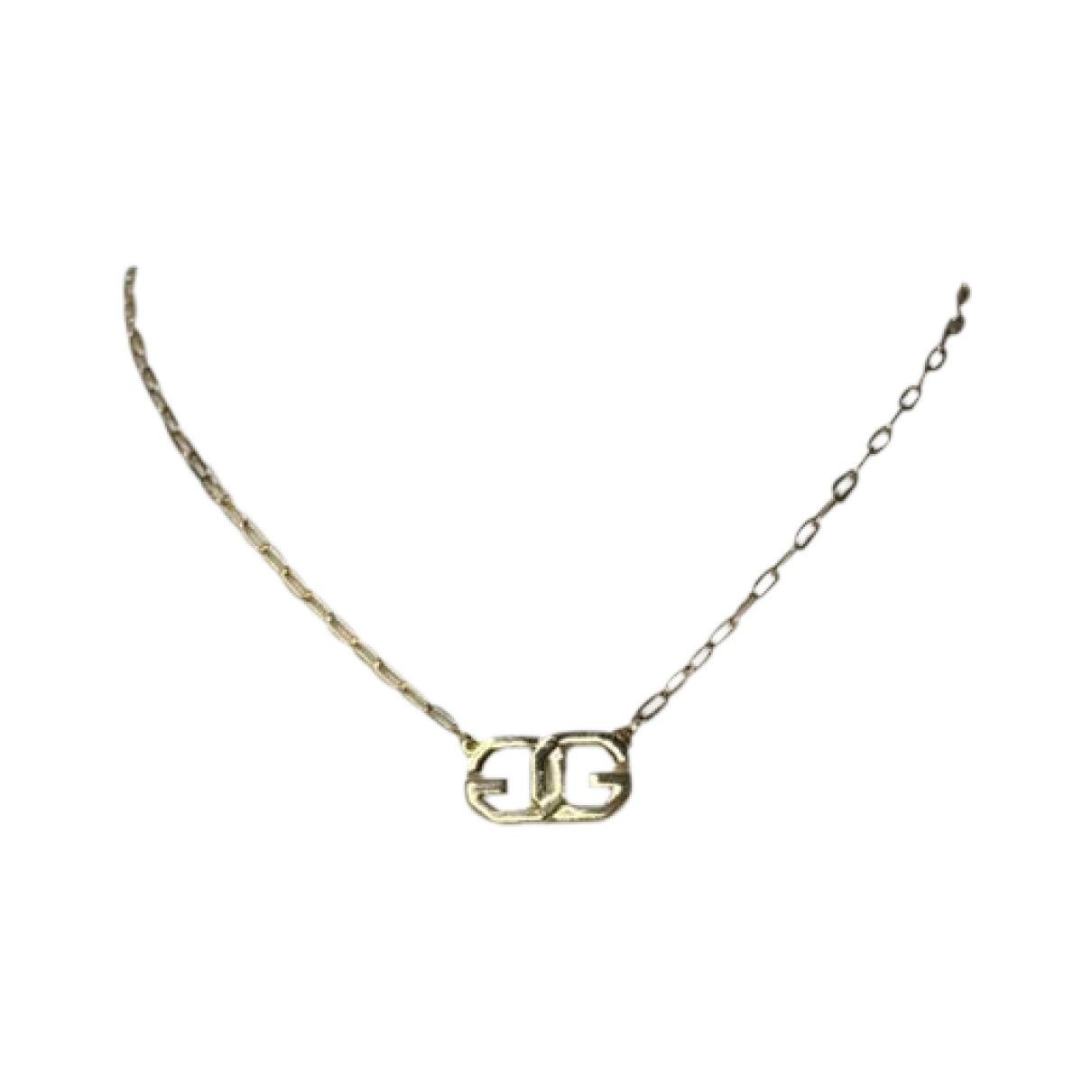 Givenchy Gold Steel Necklace Size ONE SIZE - 1 Thumbnail