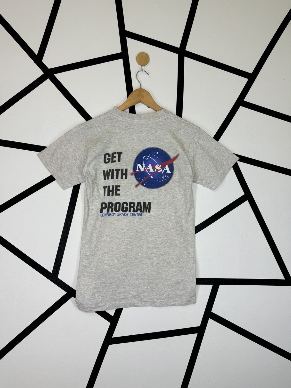 NASA Vintage 90s Nasa Kennedy Space Center Single Stitch Tee Size US XS / EU 42 / 0 - 1 Thumbnail