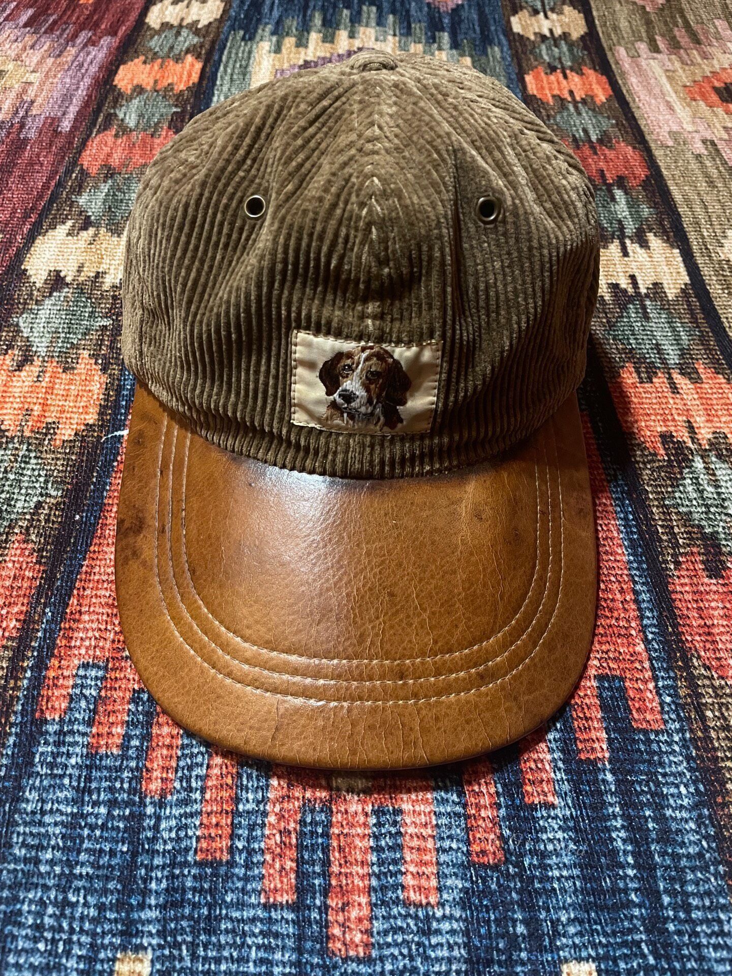 RRL Ralph Lauren RRL Leather Brim Baseball Cap Size ONE SIZE - 1 Thumbnail