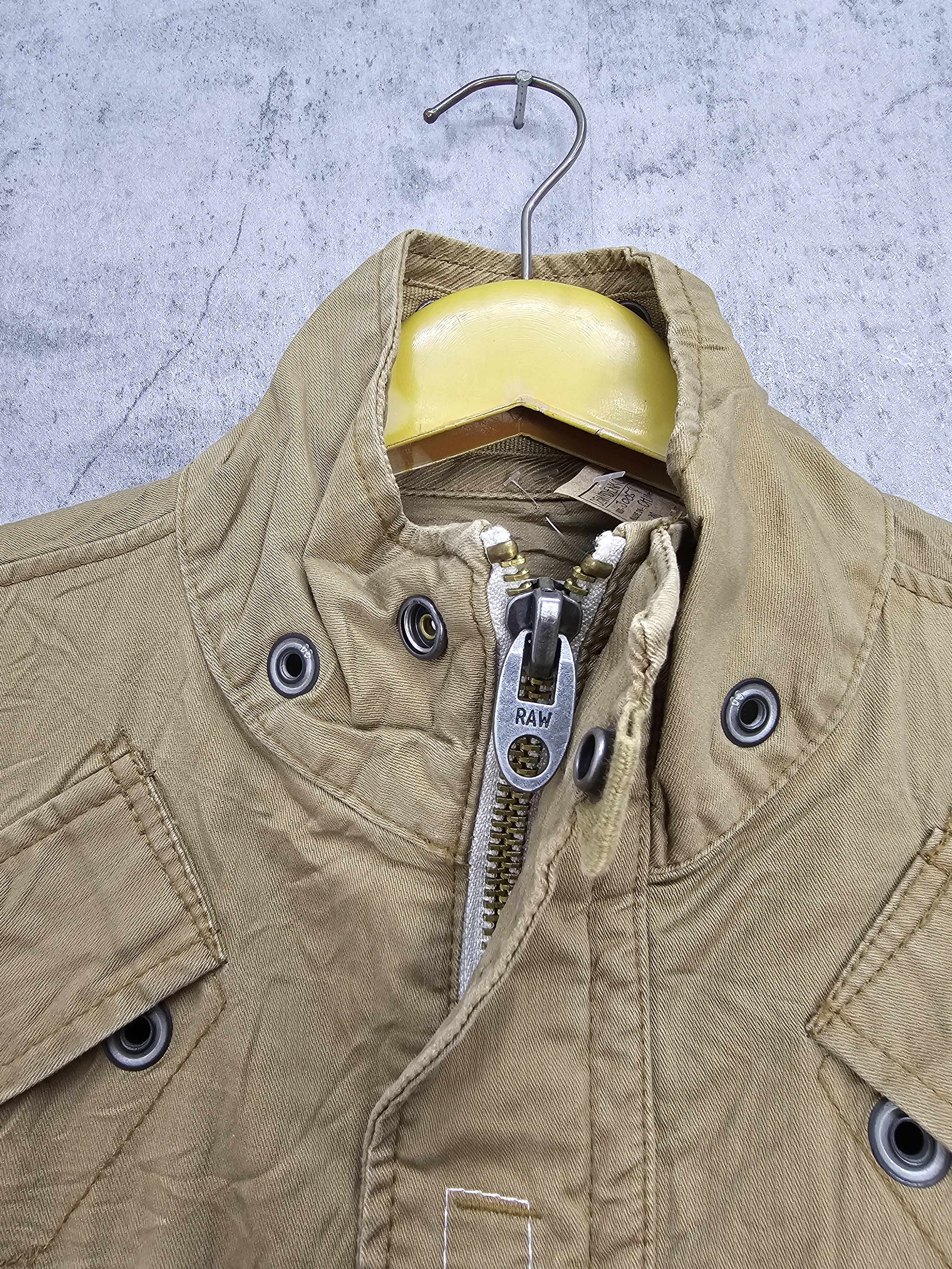 Other G-STAR RAW Multi Pockets Bikers Riders Jacket J0054 Size US M / EU 48-50 / 2 - 8 Thumbnail