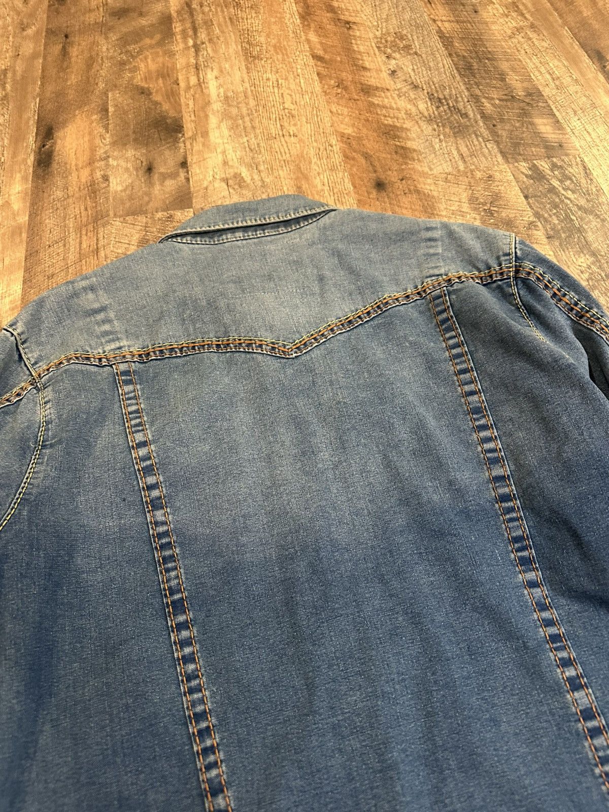 True Religion NEW! True Religion Jimmy Denim Jacket MB3 Big Stitch SZ XXL Size US XXL / EU 58 / 5 - 11 Thumbnail