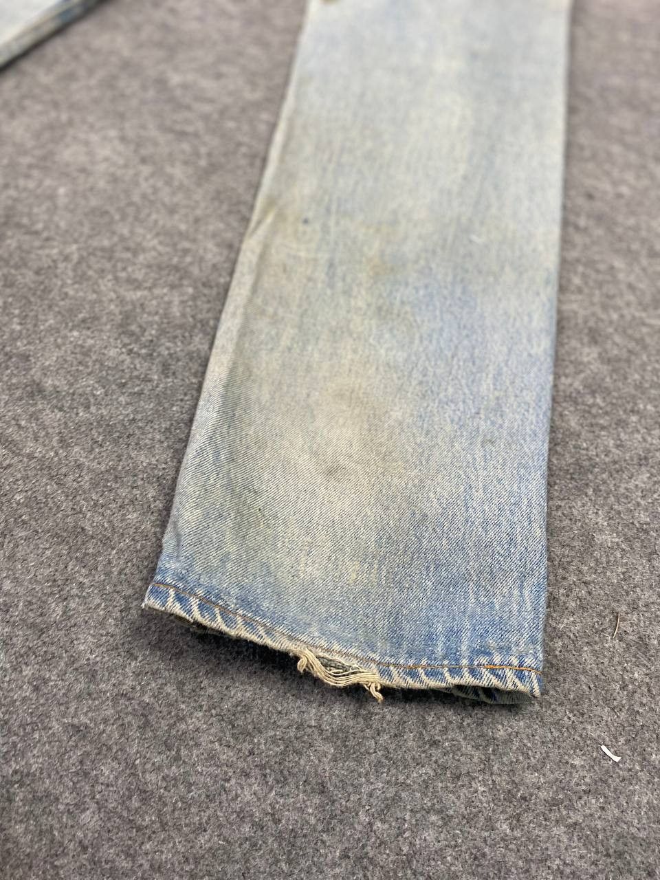 Levi's vintage 80s levis 501 single r tab distressed denim Size US 36 / EU 52 - 9 Thumbnail