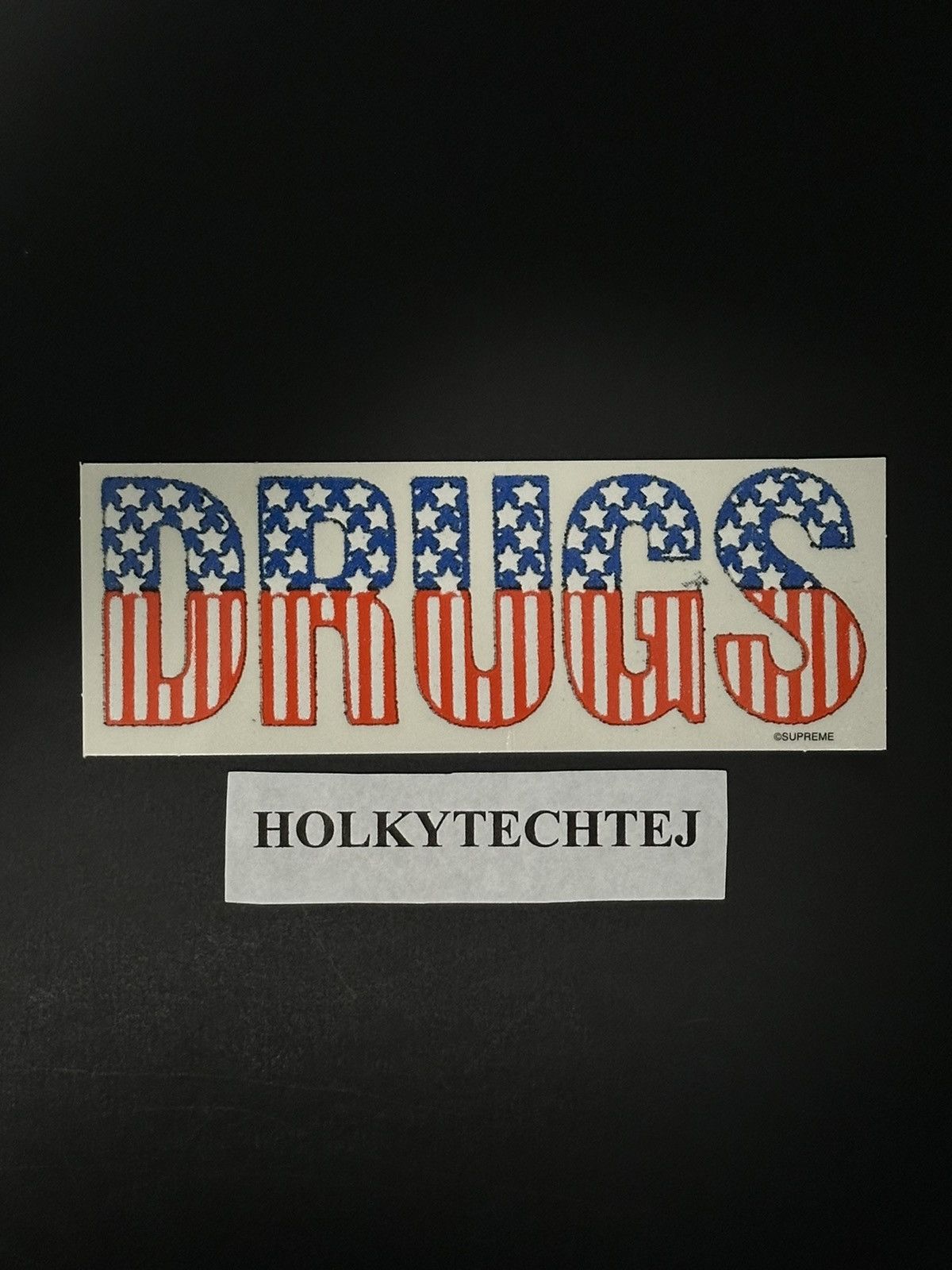 Supreme Supreme Drugs Sticker Size ONE SIZE - 1 Thumbnail