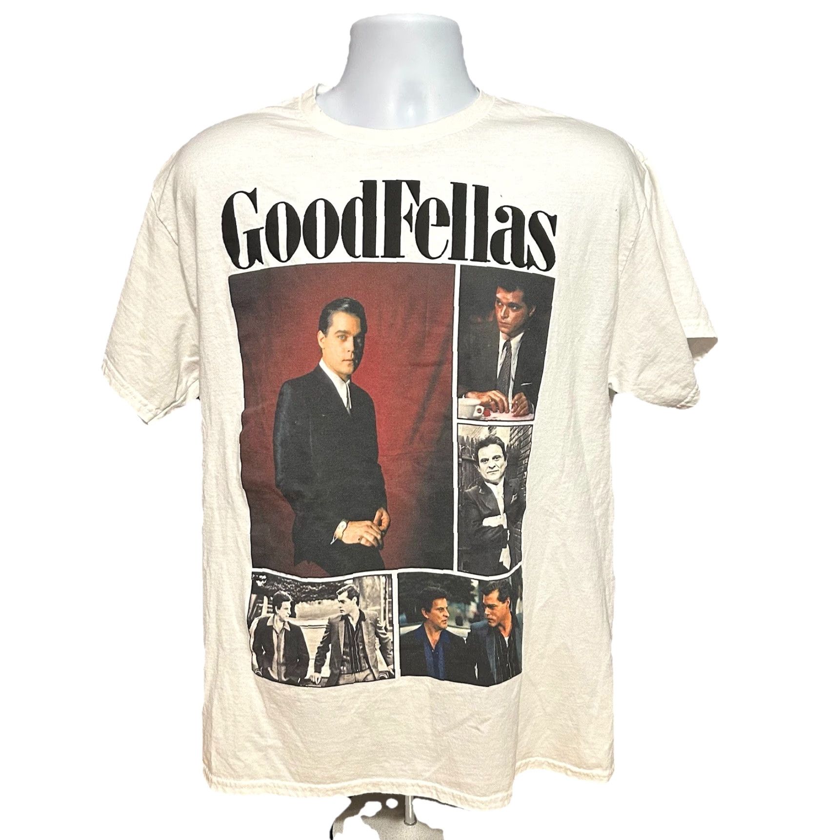 Doublet Goodfellas Movie Shirt Men L White Short Sleeve Crew Neck Double-Sided Logo Vintage No Size US L / EU 52-54 / 3 - 2 Thumbnail
