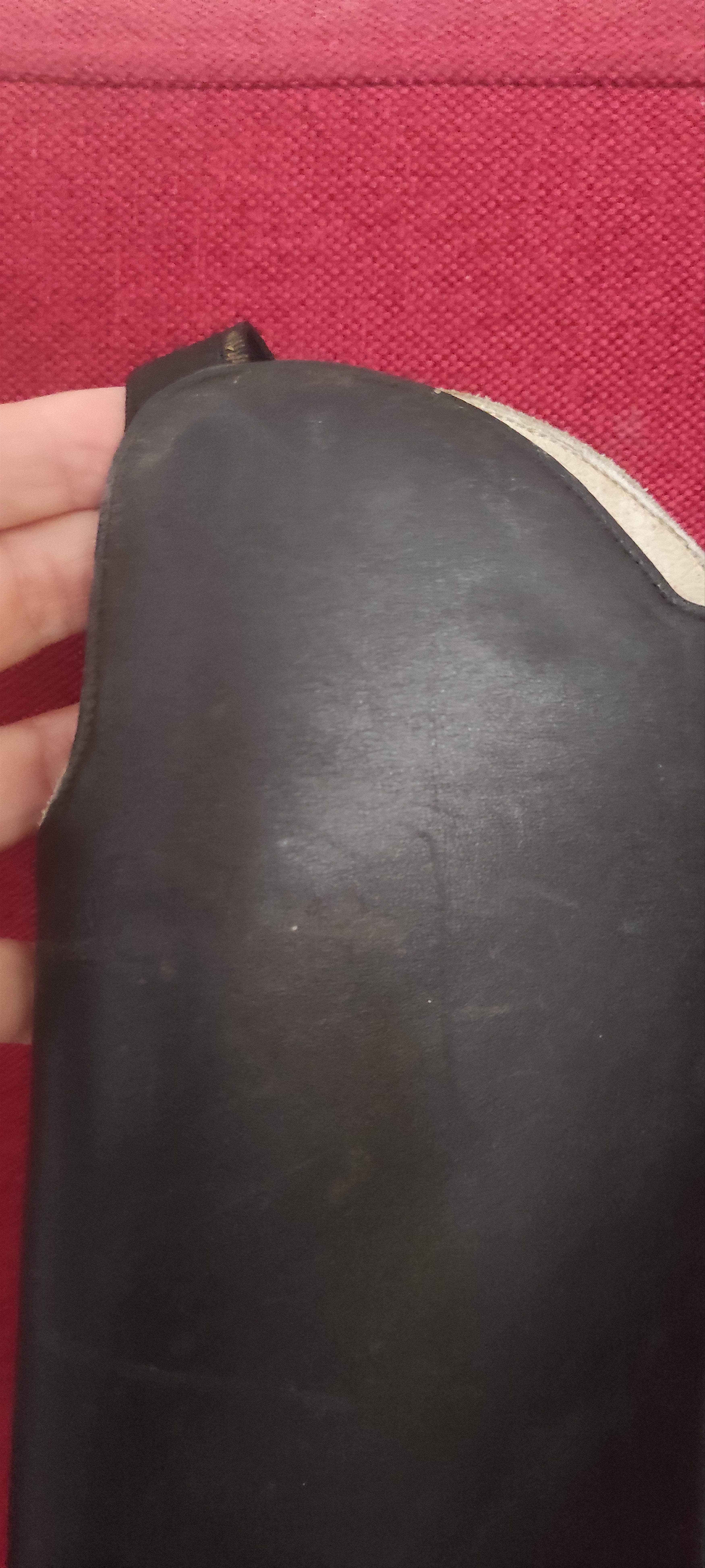 Leather Petrie Genuine Cowhide Leather Chaps Elastic Back Size US 7 / IT 37 - 8 Thumbnail