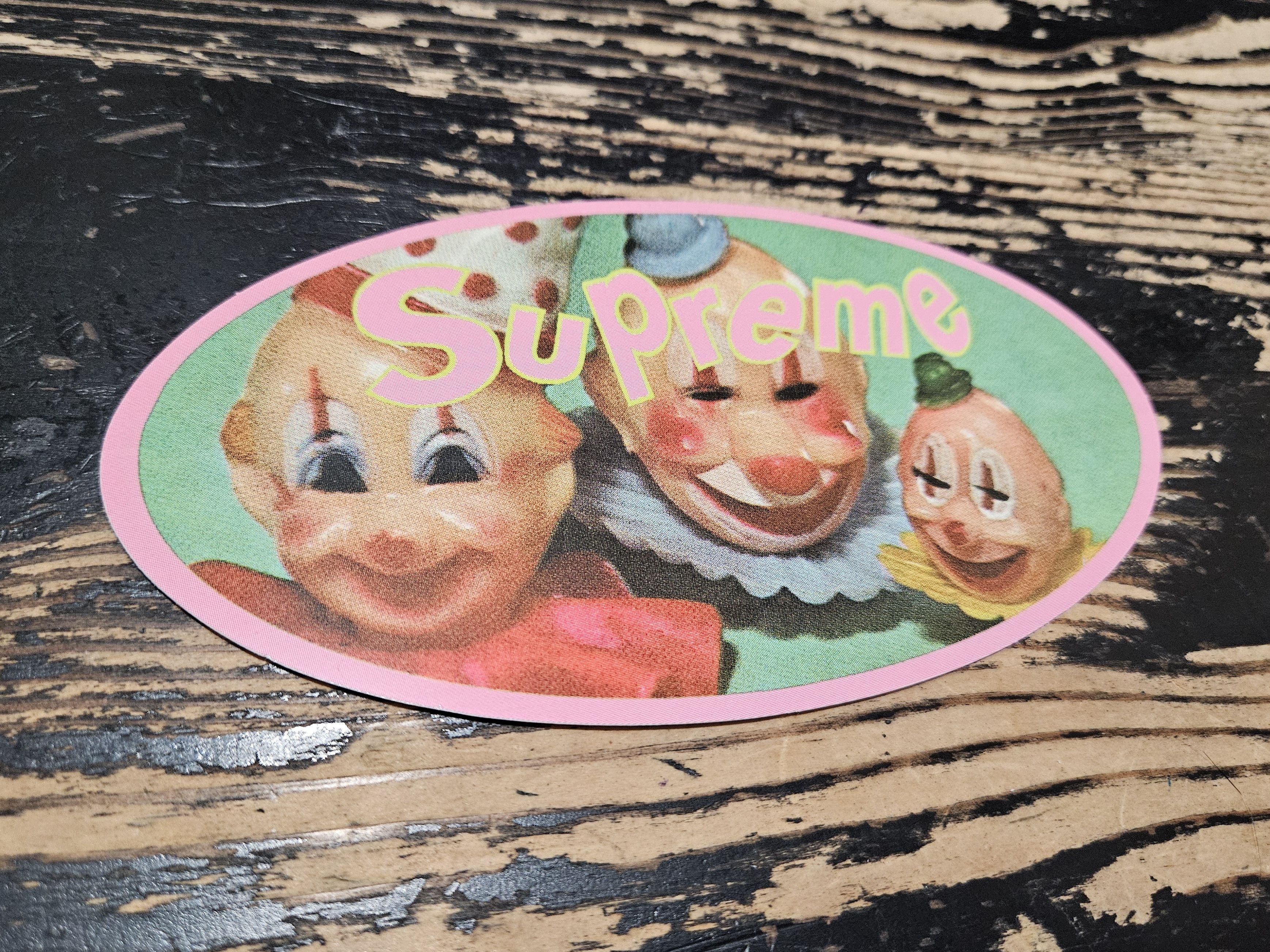 Supreme Supreme X Lowdown magazine rare sticker in pink | Grailed