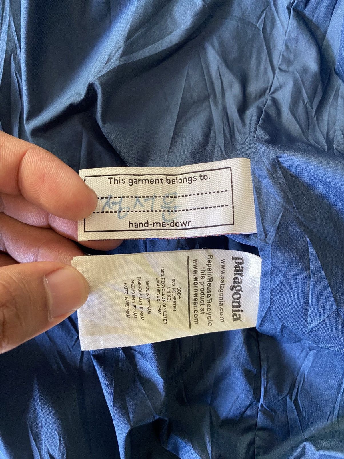 Patagonia Patagonia Creme Tone Outdoor Fleece Jacket XF 41 for Women 🔥 Size L / US 10 / IT 46 - 9 Thumbnail