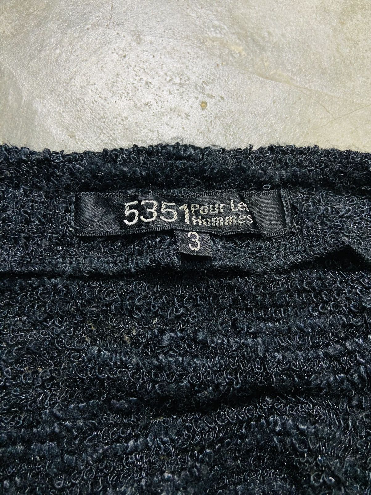 5351 POUR LES HOMMES 5351 Pour Les Hommes Mesh Knit Shirt-Archival Japan Fashion Size US M / EU 48-50 / 2 - 10 Thumbnail