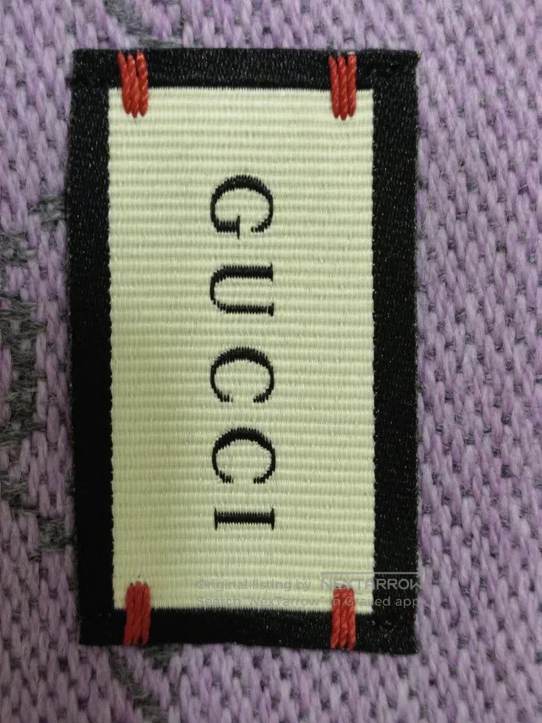 Gucci Gucci Light purple polk dot scarf Size ONE SIZE - 3 Thumbnail
