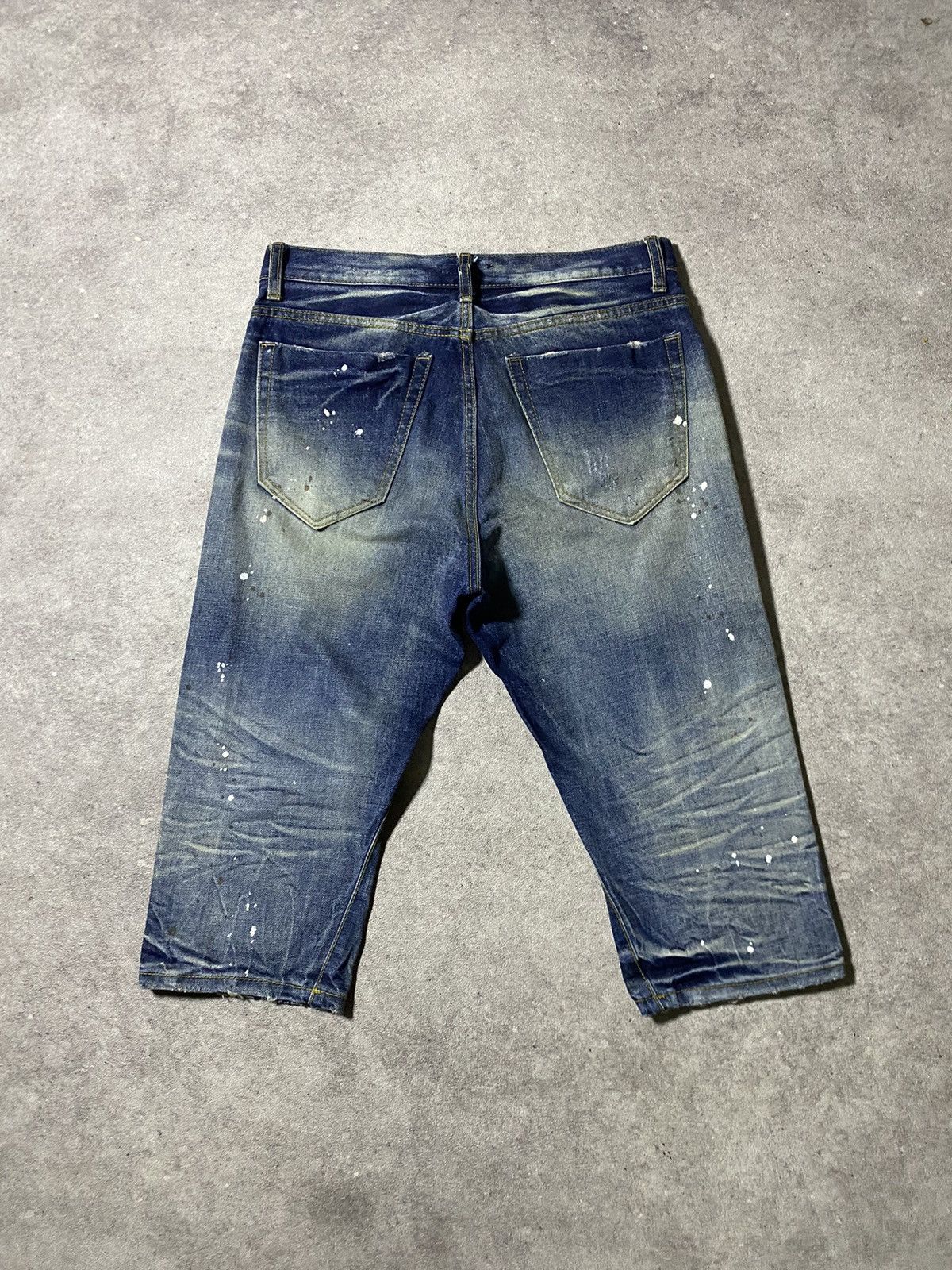 Undercover 2000s Undercoverism Distressed Paint Size US 30 / EU 46 - 2 Thumbnail