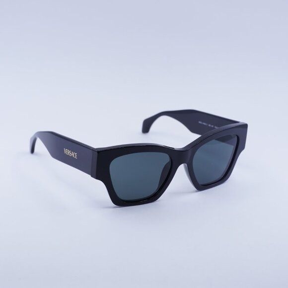 Versace Versace VE4492U GB1/87 Sunglasses Black Square Frame Size ONE SIZE - 7 Thumbnail