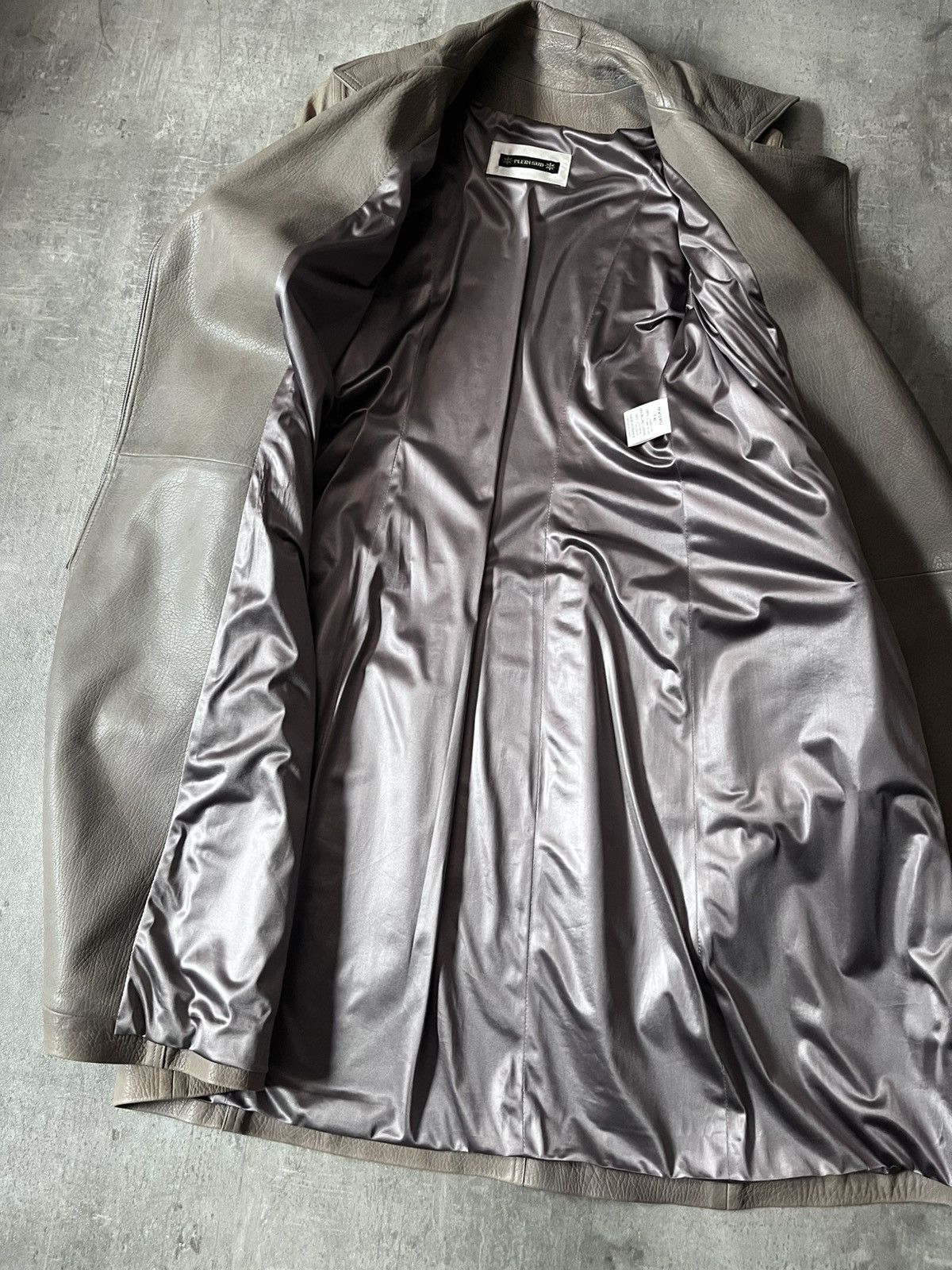 plein sud Plein Sud leather asymetrical coat 00s Size M / US 6-8 / IT 42-44 - 17 Thumbnail