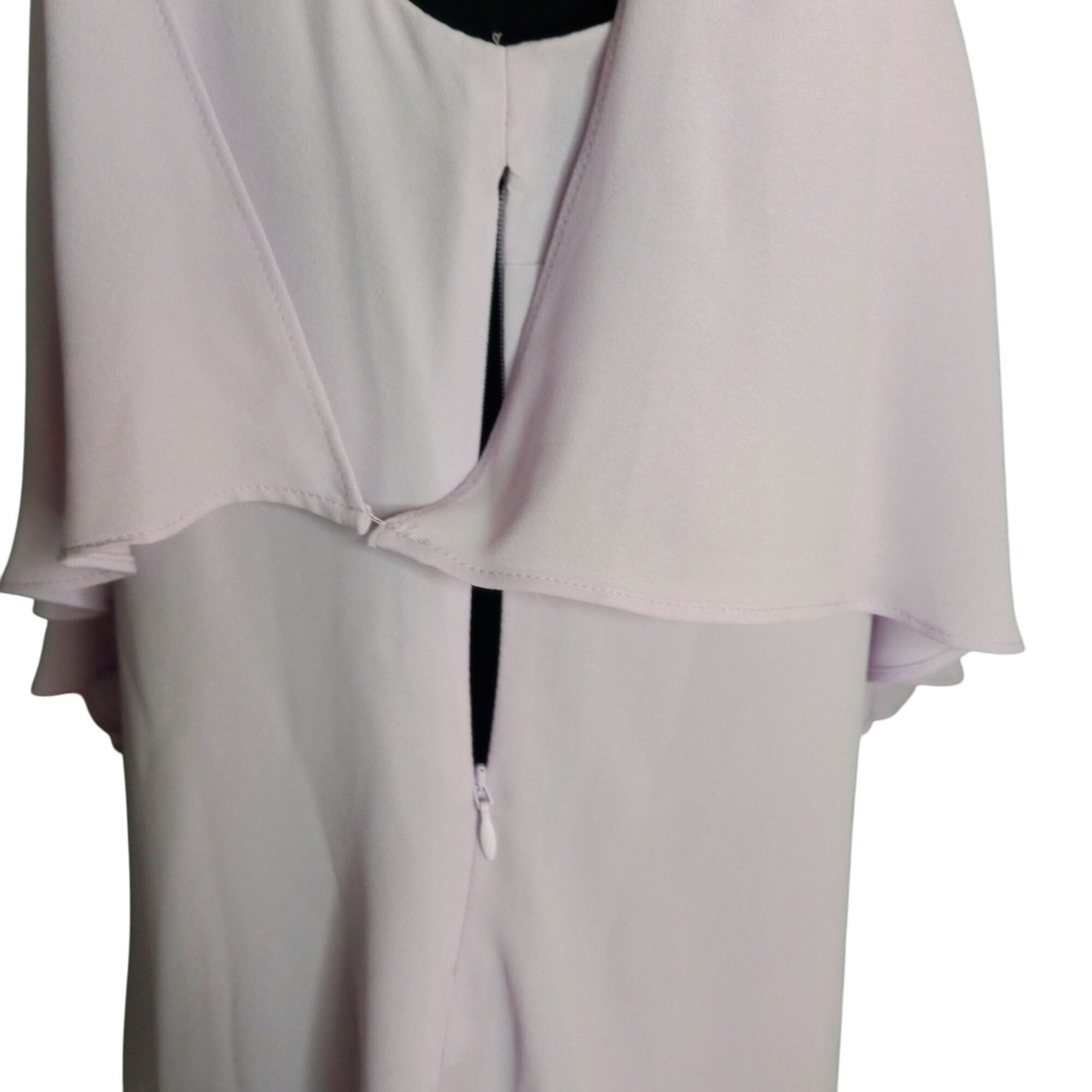White House Black Market WHBM Size 4 Blouse One Shoulder Layered Chiffon Embellished Size S / US 4 / IT 40 - 7 Thumbnail