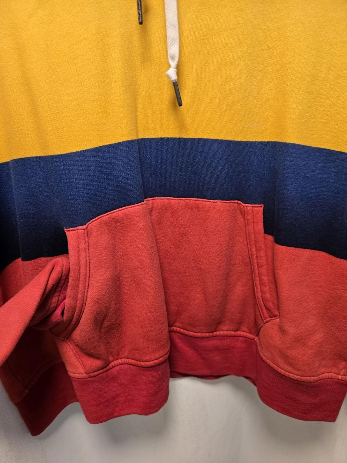 Polo Ralph Lauren POLO RALPH LAUREN Colorblock Fleece Pullover Hoodie L Size US L / EU 52-54 / 3 - 4 Thumbnail