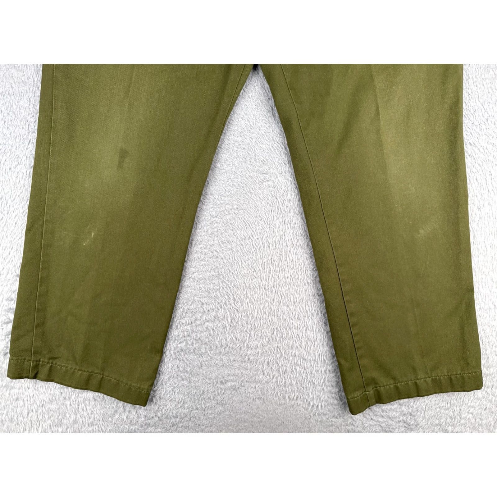 Vintage VINTAGE Boy Scouts Pants Men 40 Green Cargo Official Uniform Twill Cotton 40x29 Mens Cargo Twill Green 40x29 Pants Scouting Size US 40 / EU 56 - 2 Thumbnail