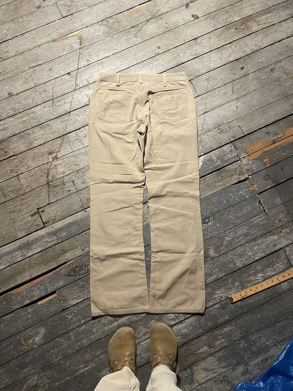 Carhartt × Vintage 70s Carhartt Flared Pants Size US 32 / EU 48 - 6 Thumbnail