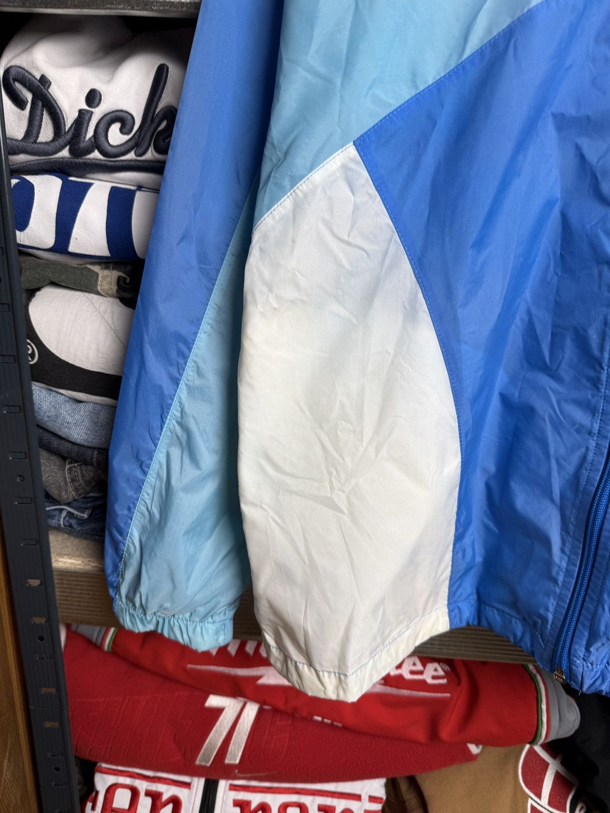 Nike × Vintage Vintage Nike nylon jacket racing style sportswear 90s Size US M / EU 48-50 / 2 - 5 Thumbnail
