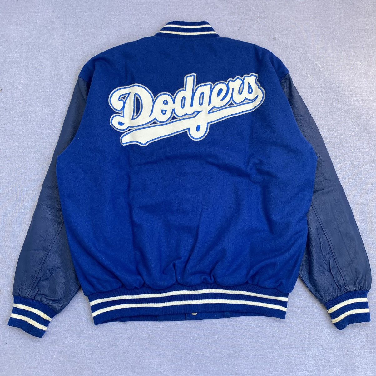 Jeff Hamilton Vintage LA Dodgers Jeff Hamilton Reversible Jacket Size US L / EU 52-54 / 3 - 2 Thumbnail