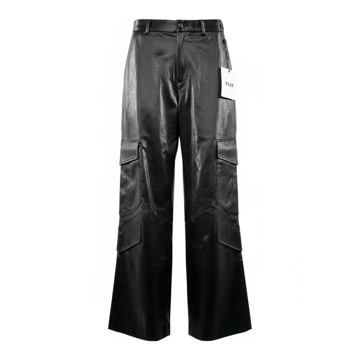 MSGM MSGM Straight Leg Cargo Trousers Size 28" / US 6 / IT 42 - 1 Thumbnail