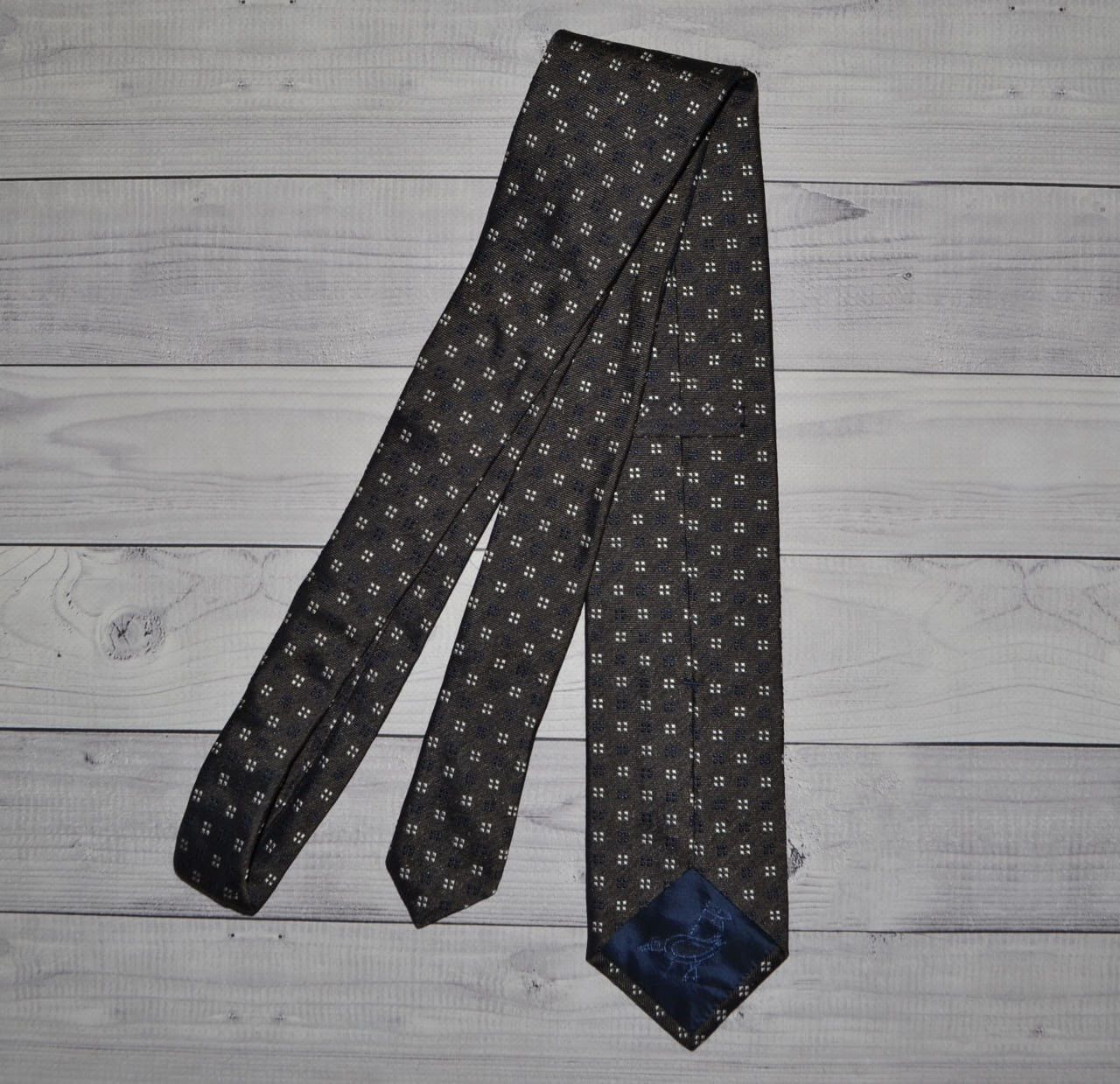 Faconnable Faconnable Brown Silk Tie Size ONE SIZE - 5 Thumbnail