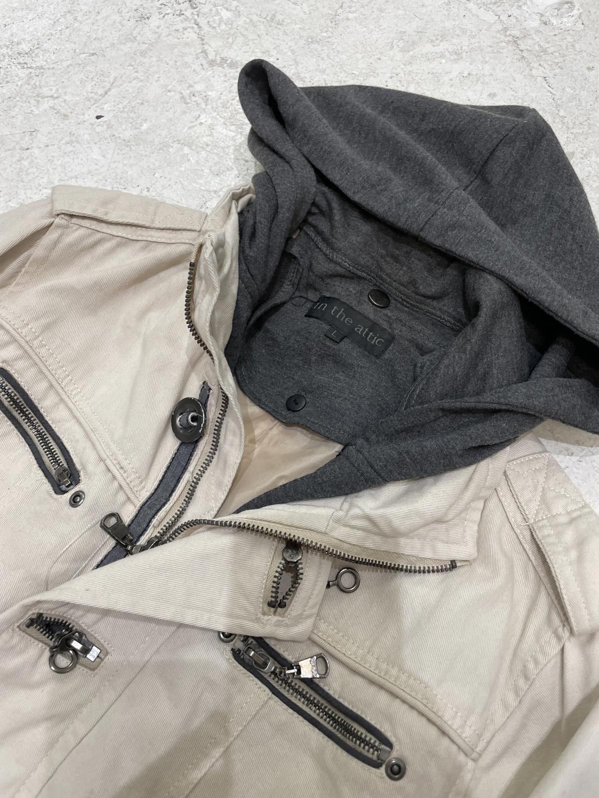 In The Attic In The Attic Zip-Up hybrid hoodie jacket Size US M / EU 48-50 / 2 - 2 Thumbnail