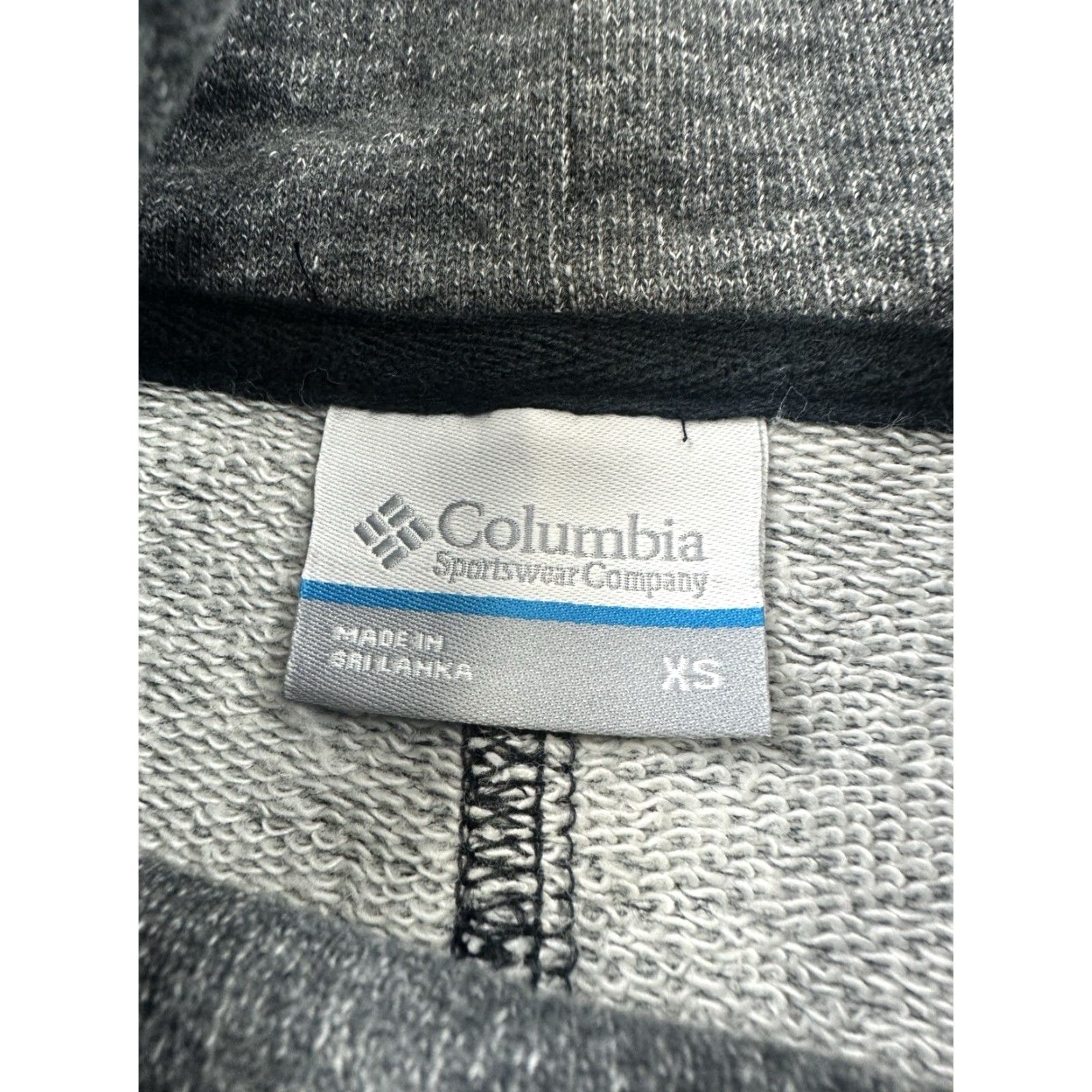 Vintage Columbia Sweatshirt Womens XS Gray Cowl Neck Pullover Sweater Casual Ladies Size XS / US 0-2 / IT 36-38 - 4 Thumbnail