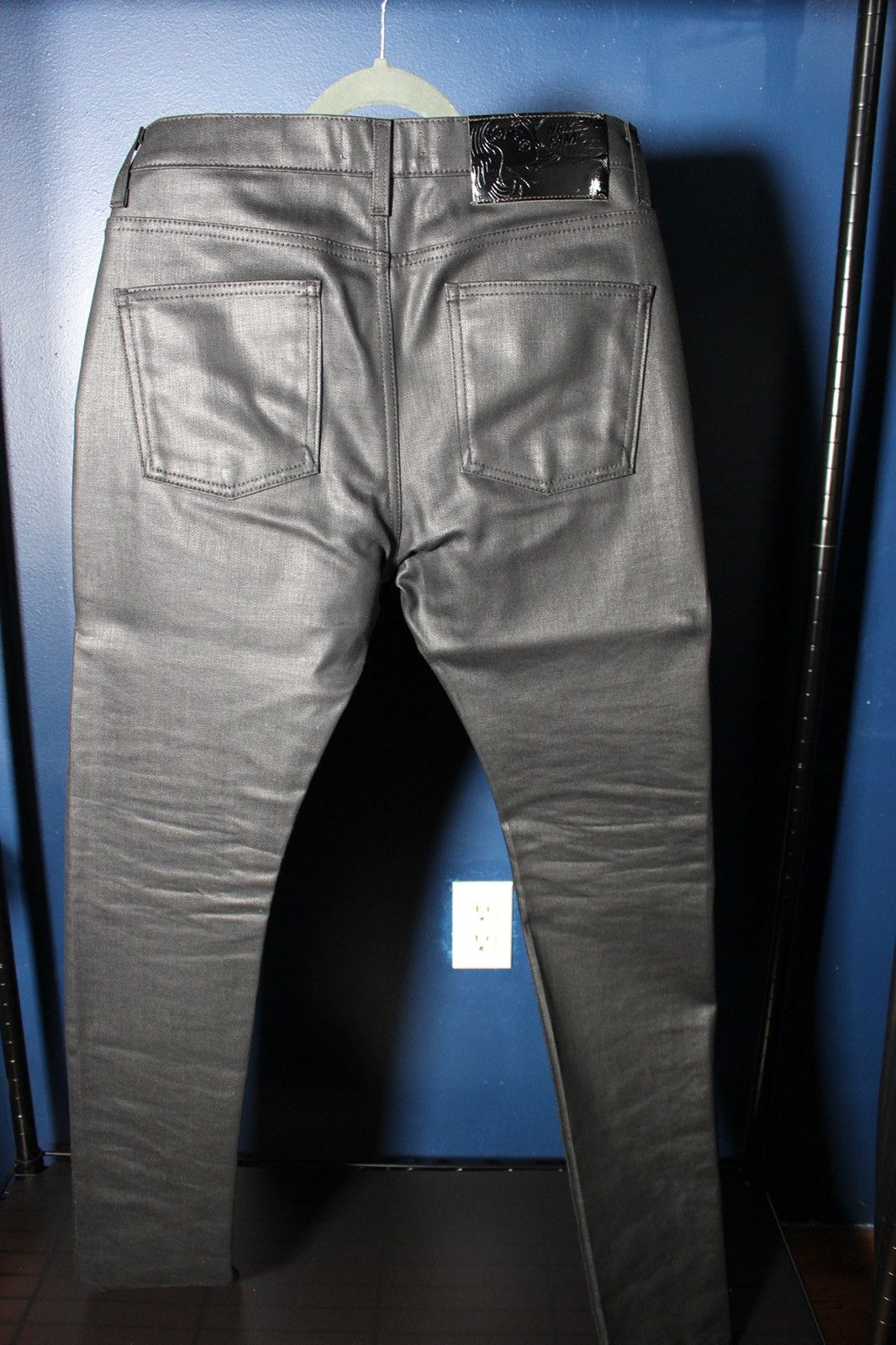 Naked & Famous NAKED & FAMOUS STACKED GUY BLACK WAX COATED Size US 30 / EU 46 - 2 Thumbnail