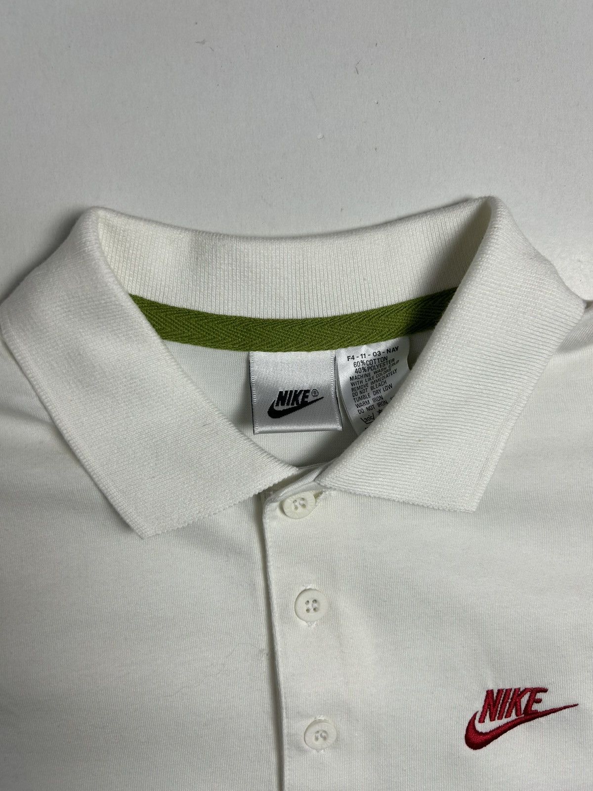 Nike Vintage 00’s Nike Challenger Court Polo T-Shirt Size US S / EU 44-46 / 1 - 3 Thumbnail
