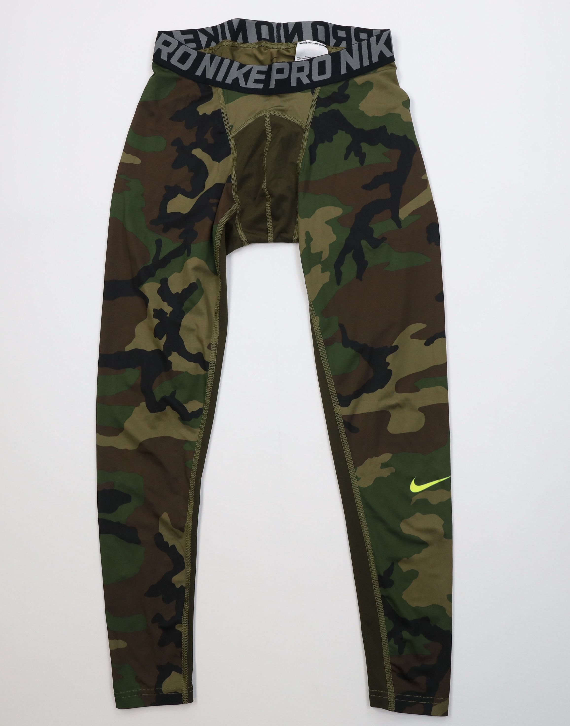 Nike Vintage Nike Pro Combat Compression Camouflage Tights Pants Size US 36 / EU 52 - 1 Thumbnail