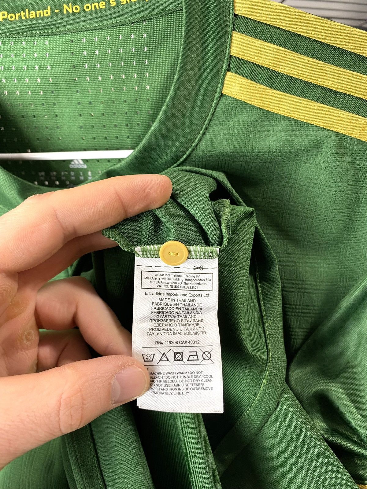 Adidas Adidas Portland Timbers Soccer Jersey T Shirt Size US M / EU 48-50 / 2 - 10 Thumbnail