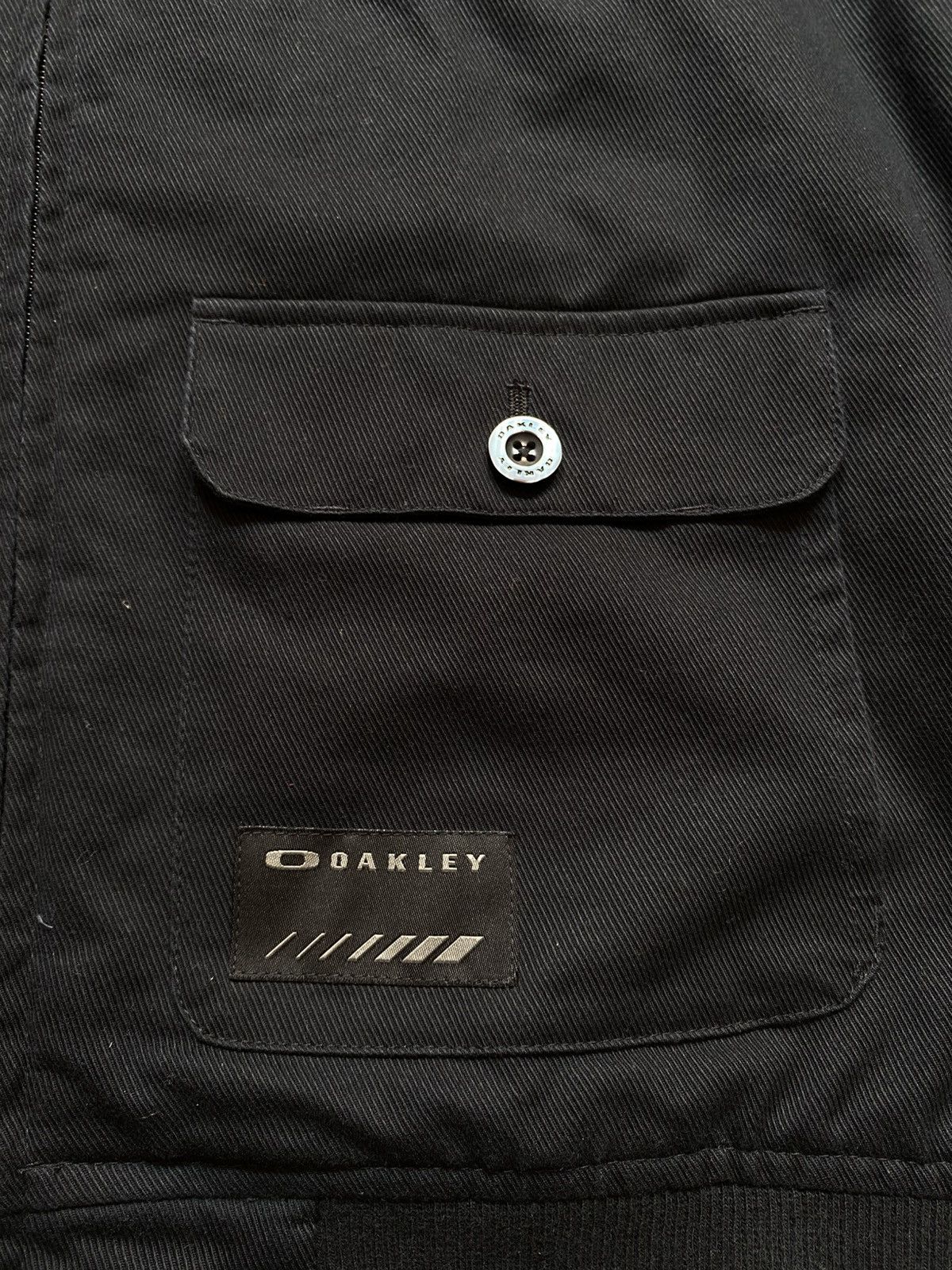 Oakley Vintage Oakley Canvas Utility Field Jacket Navy Size Medium Size US M / EU 48-50 / 2 - 3 Thumbnail