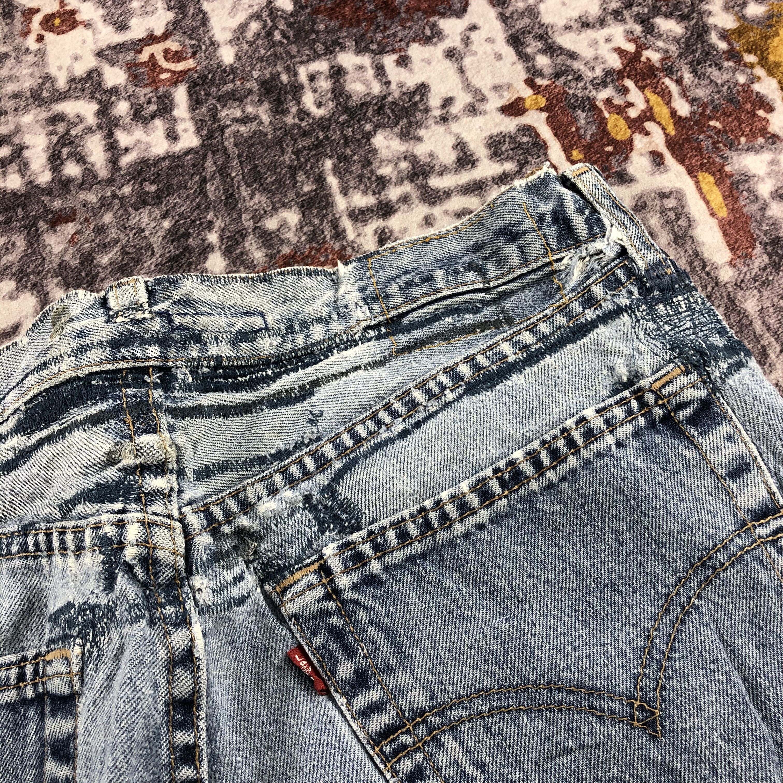 Levi's × Vintage Vintage 90s Blue Wash Levis 521 Jeans-JM2622 Size US 35 - 7 Thumbnail