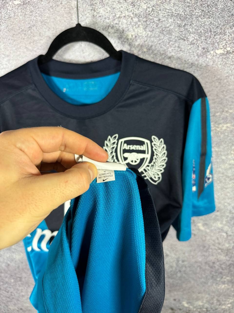 Nike × Vintage Vintage Arsenal 2011/12 Nike Soccer Jersey Blokcore Medium Size US M / EU 48-50 / 2 - 11 Thumbnail