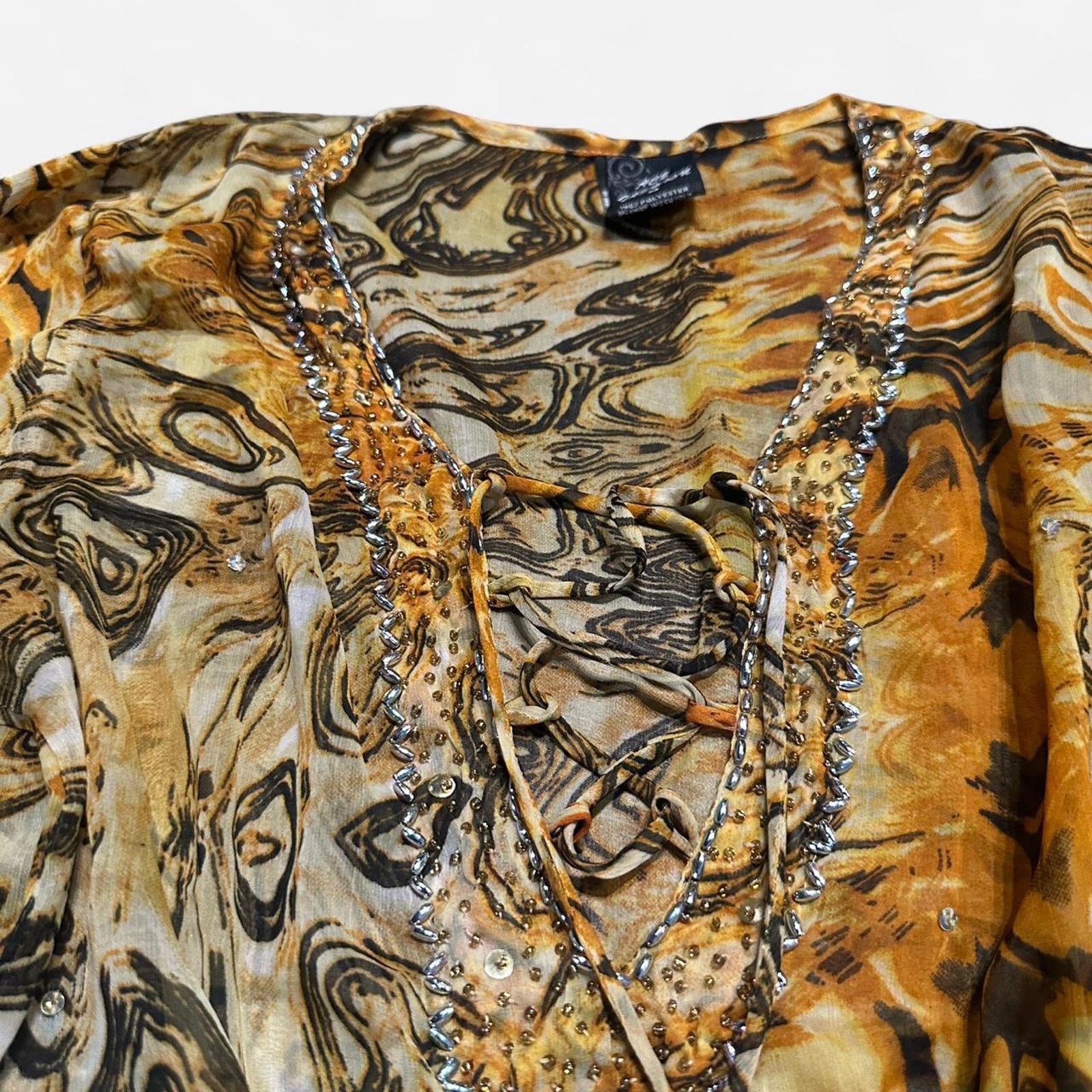 Other Semi sheer tunic top by ace Size M / US 6-8 / IT 42-44 - 2 Thumbnail