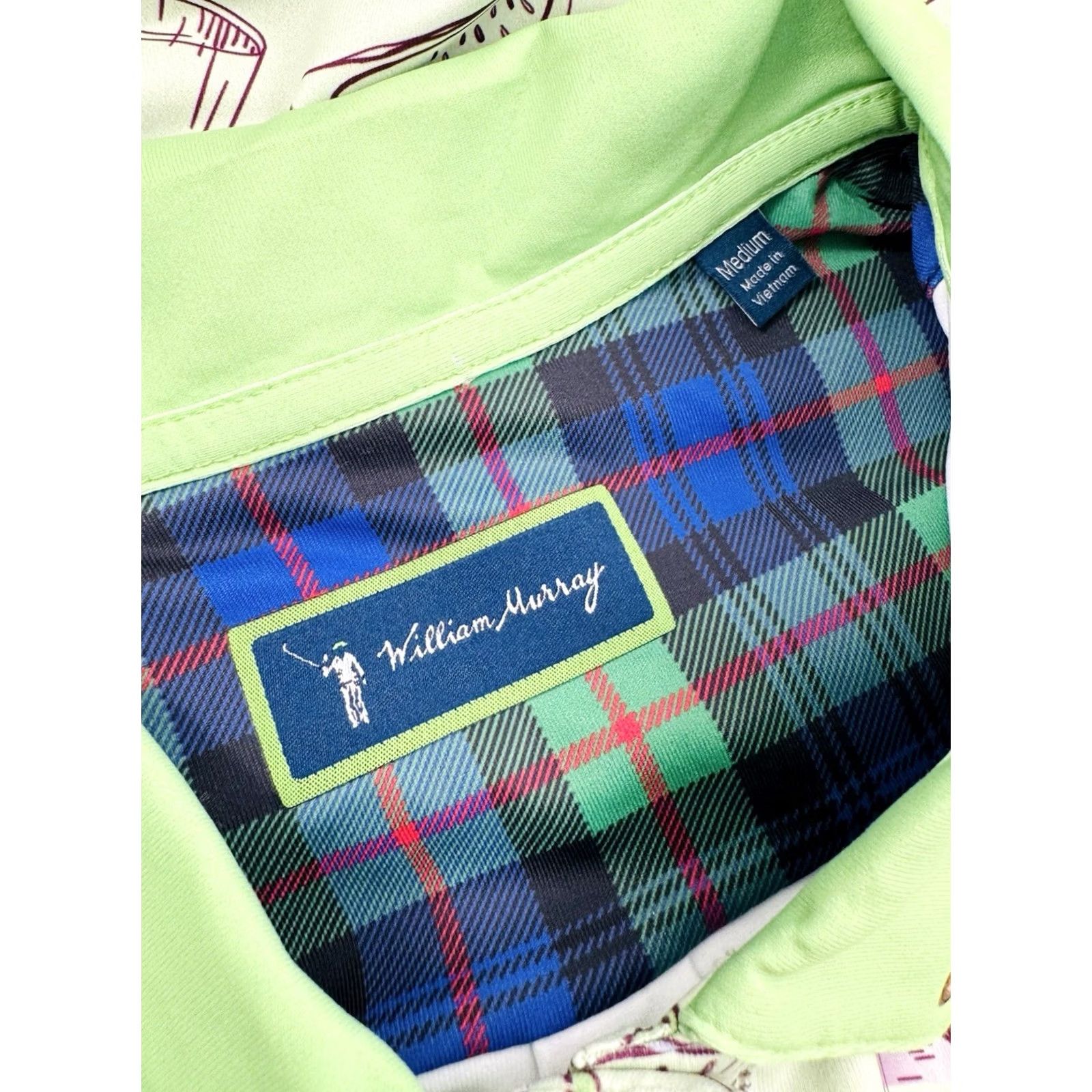 Vintage William Murray / Tito's Vodka Austin Golf Polo Womens M Shirt Green Shirt polo Womens M Green 90s 00s Mens Womens Boys Girls Size M / US 6-8 / IT 42-44 - 4 Thumbnail
