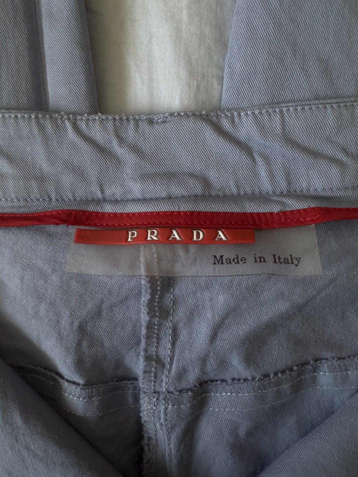 Prada 🔥🔥 Vintage Prada Red Tab Pants Size US 30 / EU 46 - 7 Thumbnail