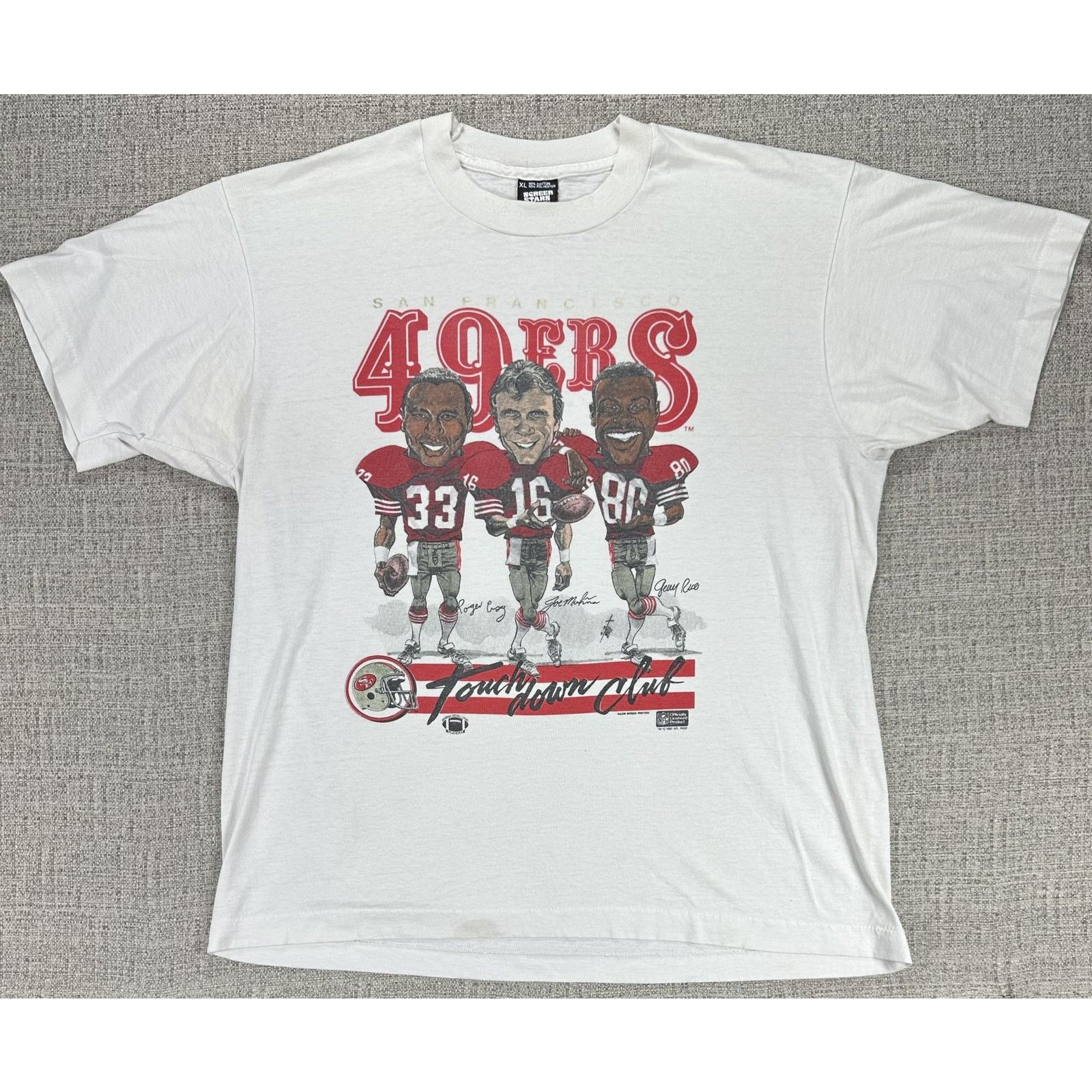 Other San Francisco 49ers Shirt XL Caricature Touchdown USA Rice Size US XL / EU 56 / 4 - 1 Thumbnail