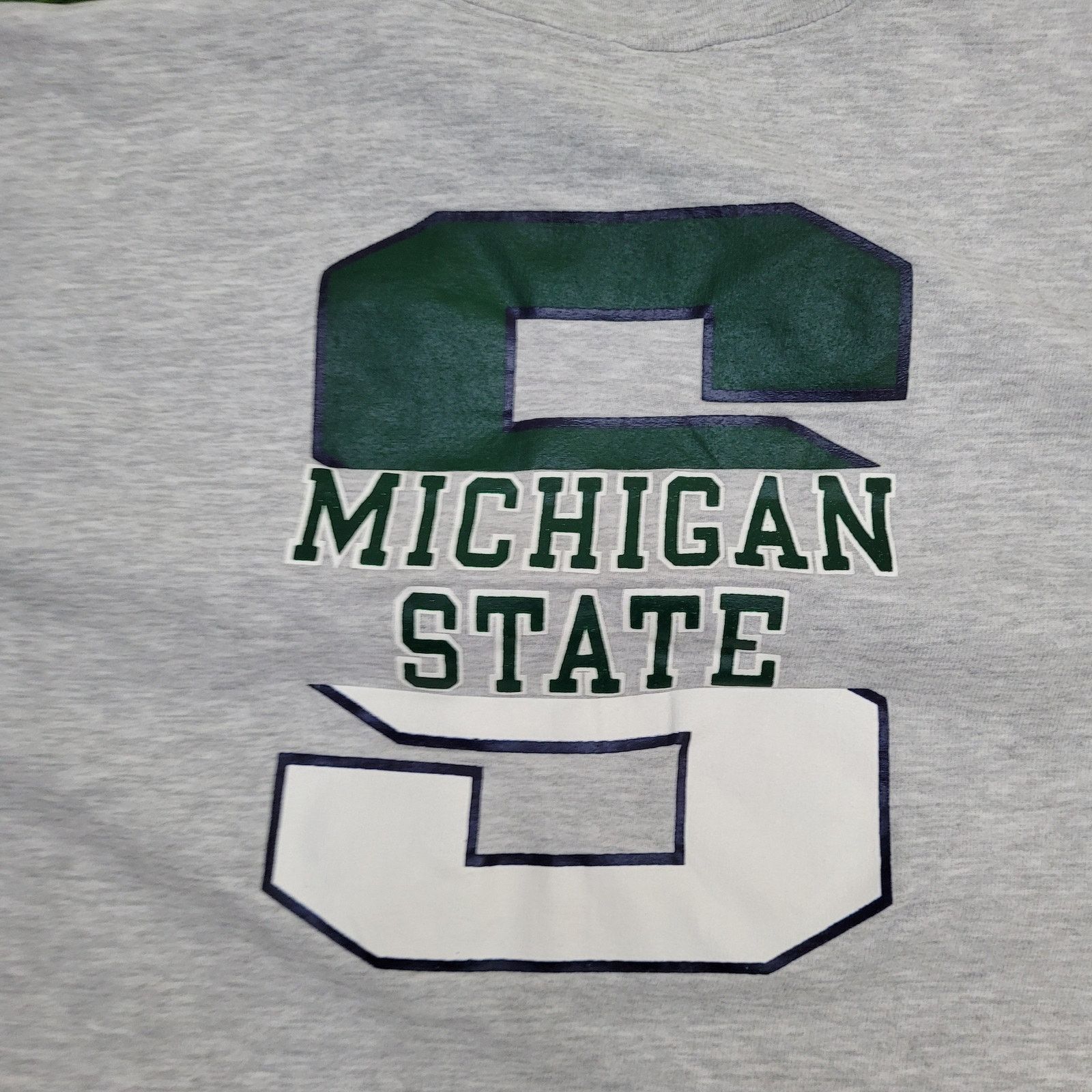 Champion Vintage Michigan State Sweatshirt Womens 2XL 25x26 USA Size XXL / US 16-18 / IT 52-54 - 16 Thumbnail