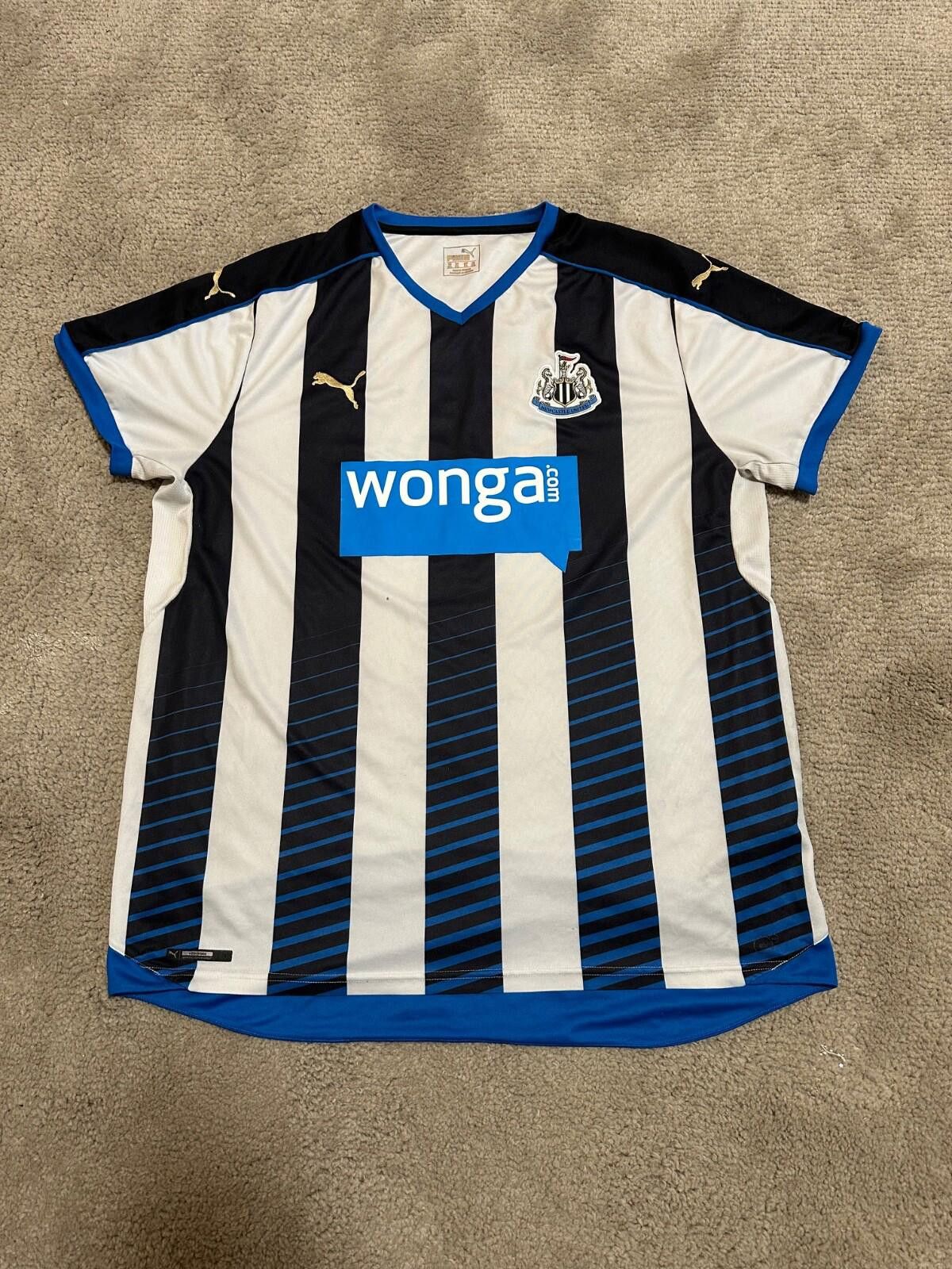 Puma Puma NEWCASTLE UNITED 2015-16 FOOTBALL SHIRT SOCCER JERSEY Size US XXL / EU 58 / 5 - 1 Thumbnail