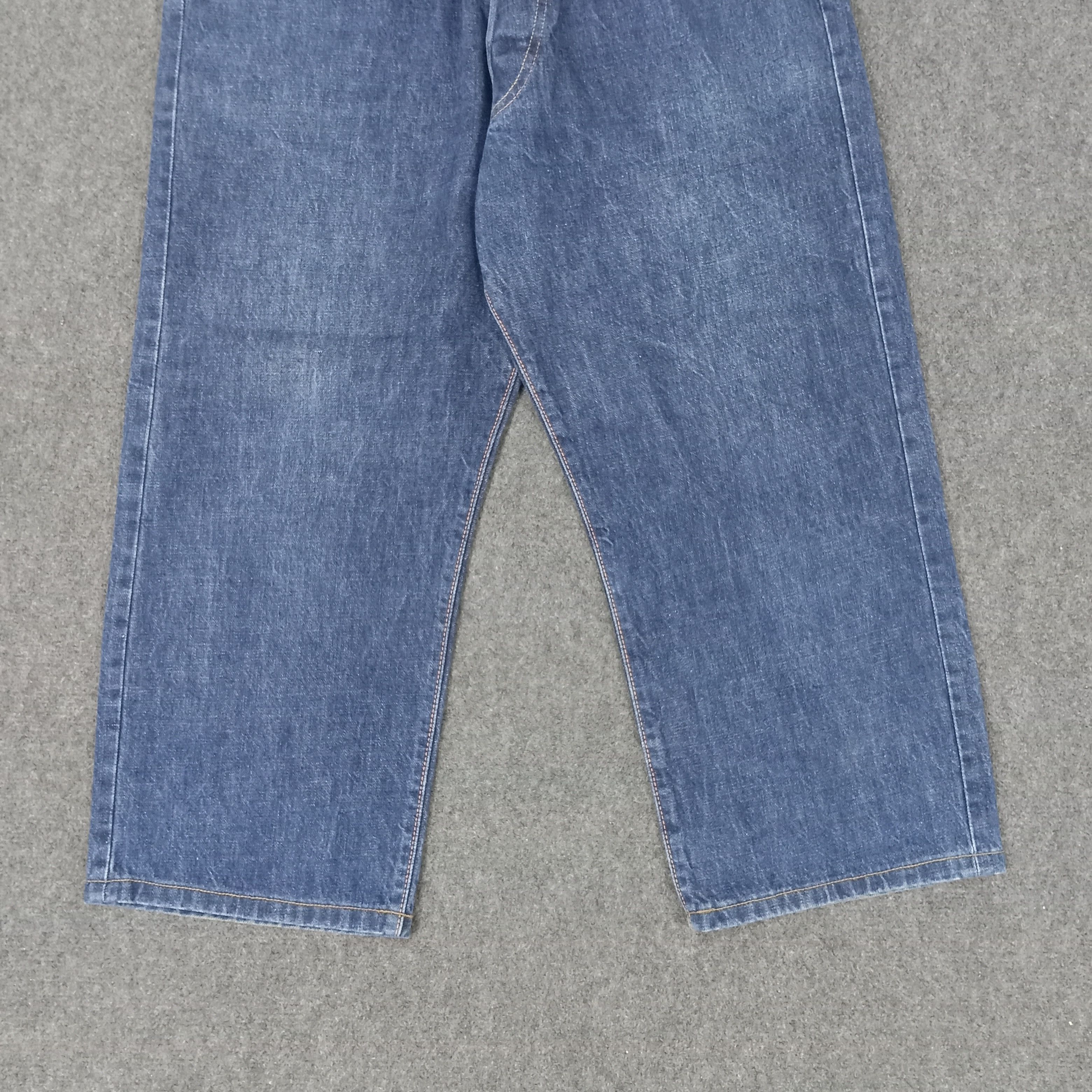 Evisu Evisu Japanese Brand Daicock Custom Art Baggy Denim Jeans Size US 34 / EU 50 - 8 Thumbnail