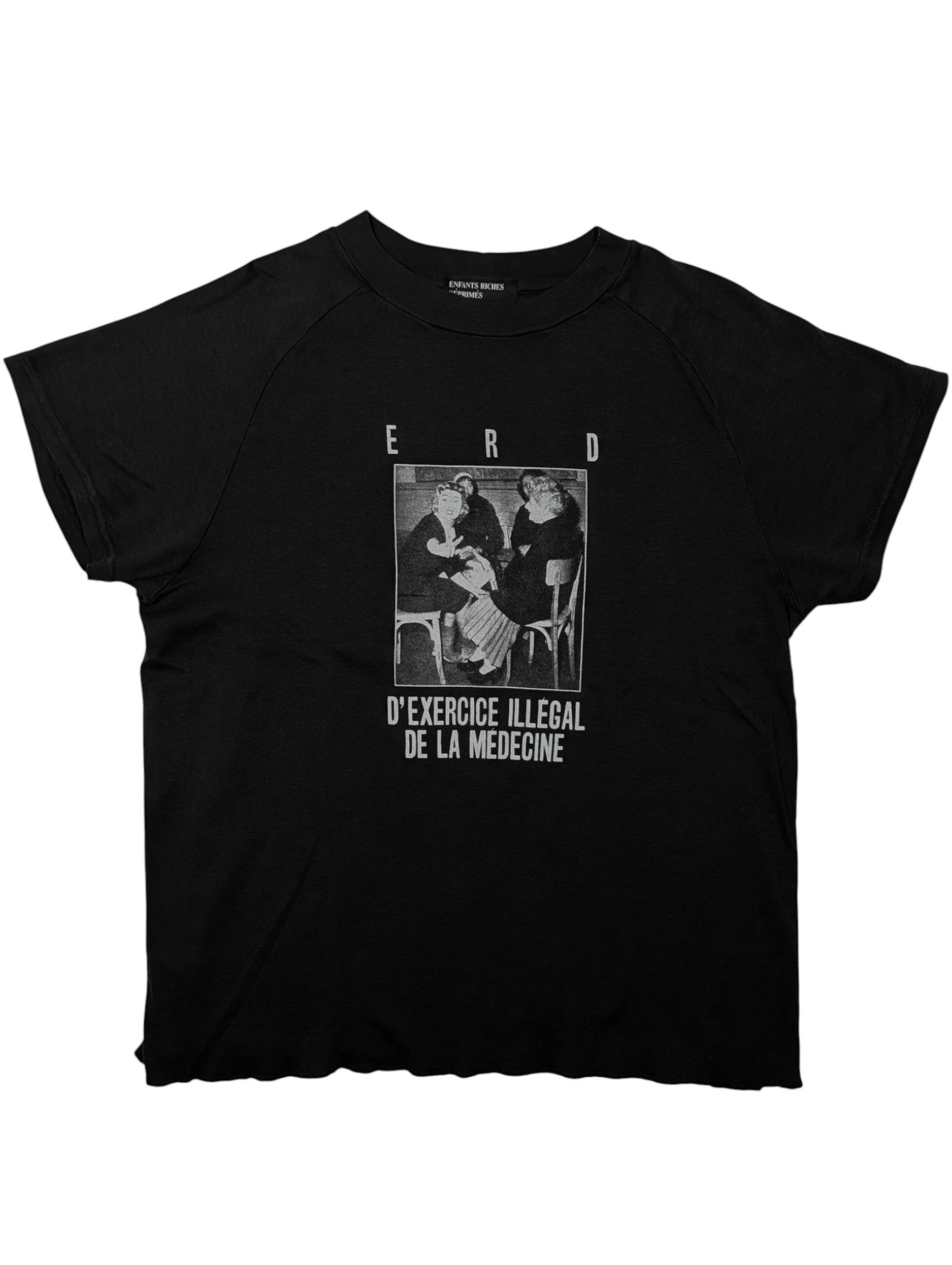 Enfants Riches Deprimes Medicine Raglan T-Shirt Faded Black Size US M / EU 48-50 / 2 - 1 Thumbnail