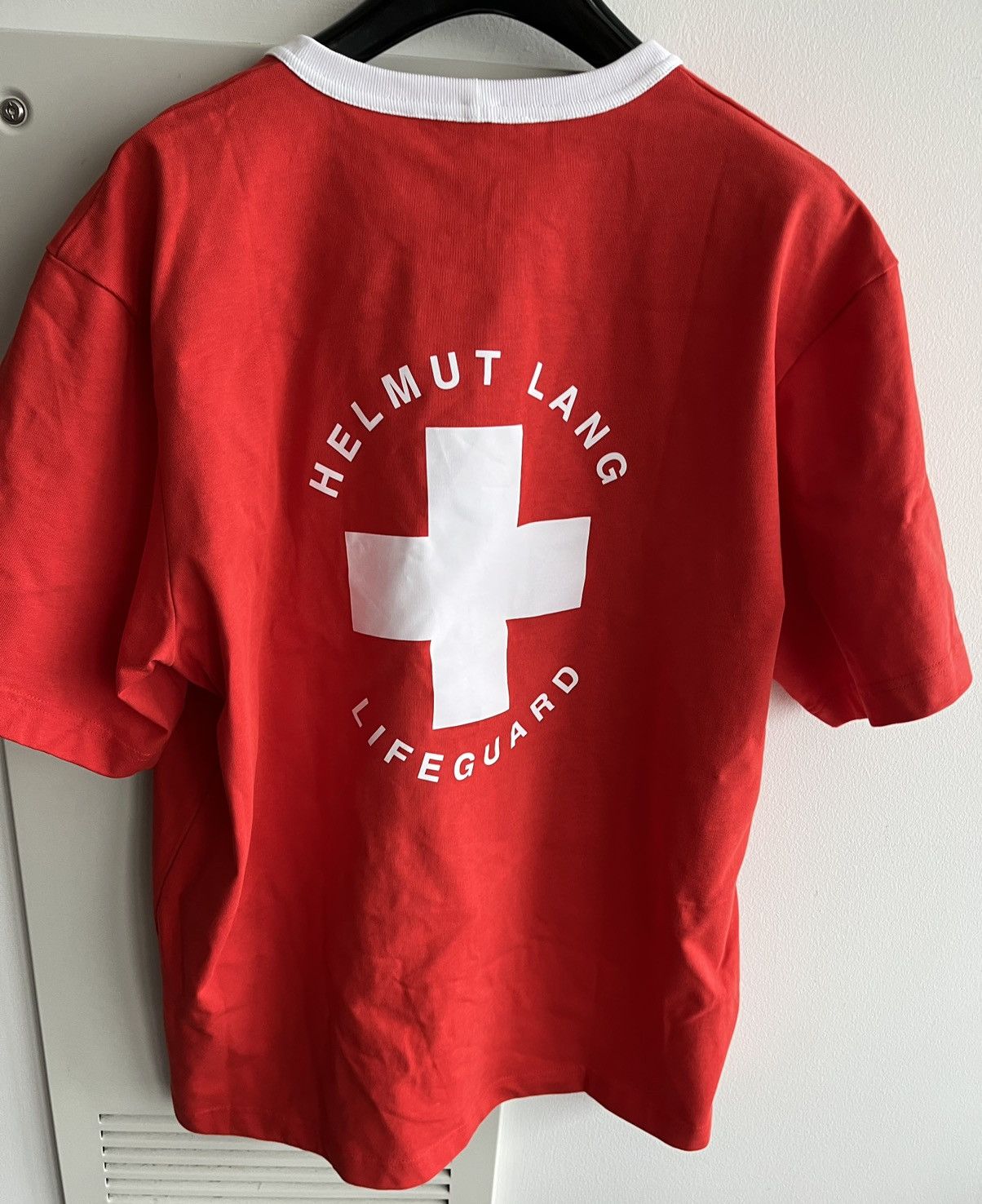 Helmut Lang Helmut Lang Limited Edition Brand New Runway Lifeguard Tee Size US XL / EU 56 / 4 - 8 Thumbnail