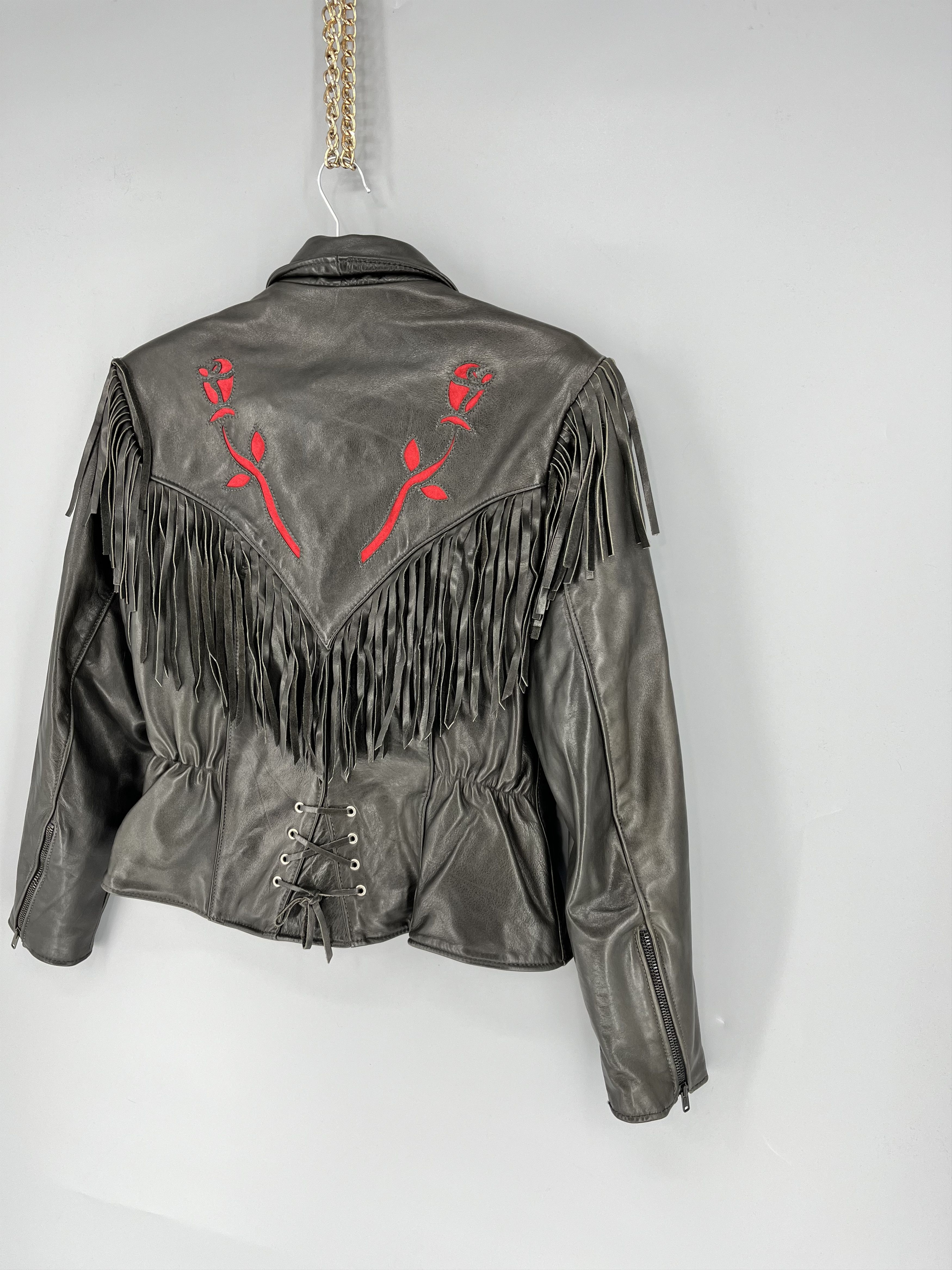 Vintage Vintage 90s Black Protech Leather Apparel Motortcycle Biker Size XL / US 12-14 / IT 48-50 - 13 Thumbnail